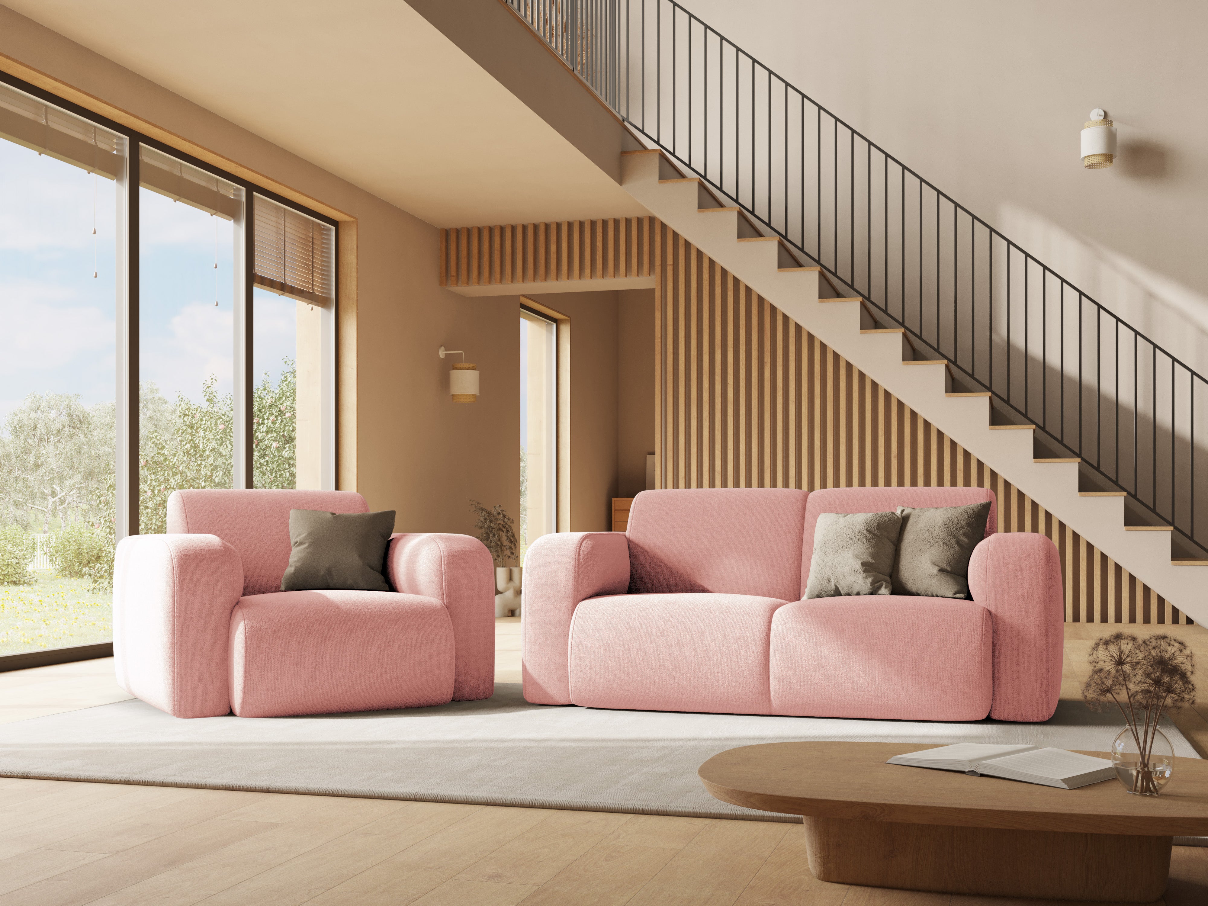 Sofa Molino 170x95 cm, Material: Chenille (Haga)