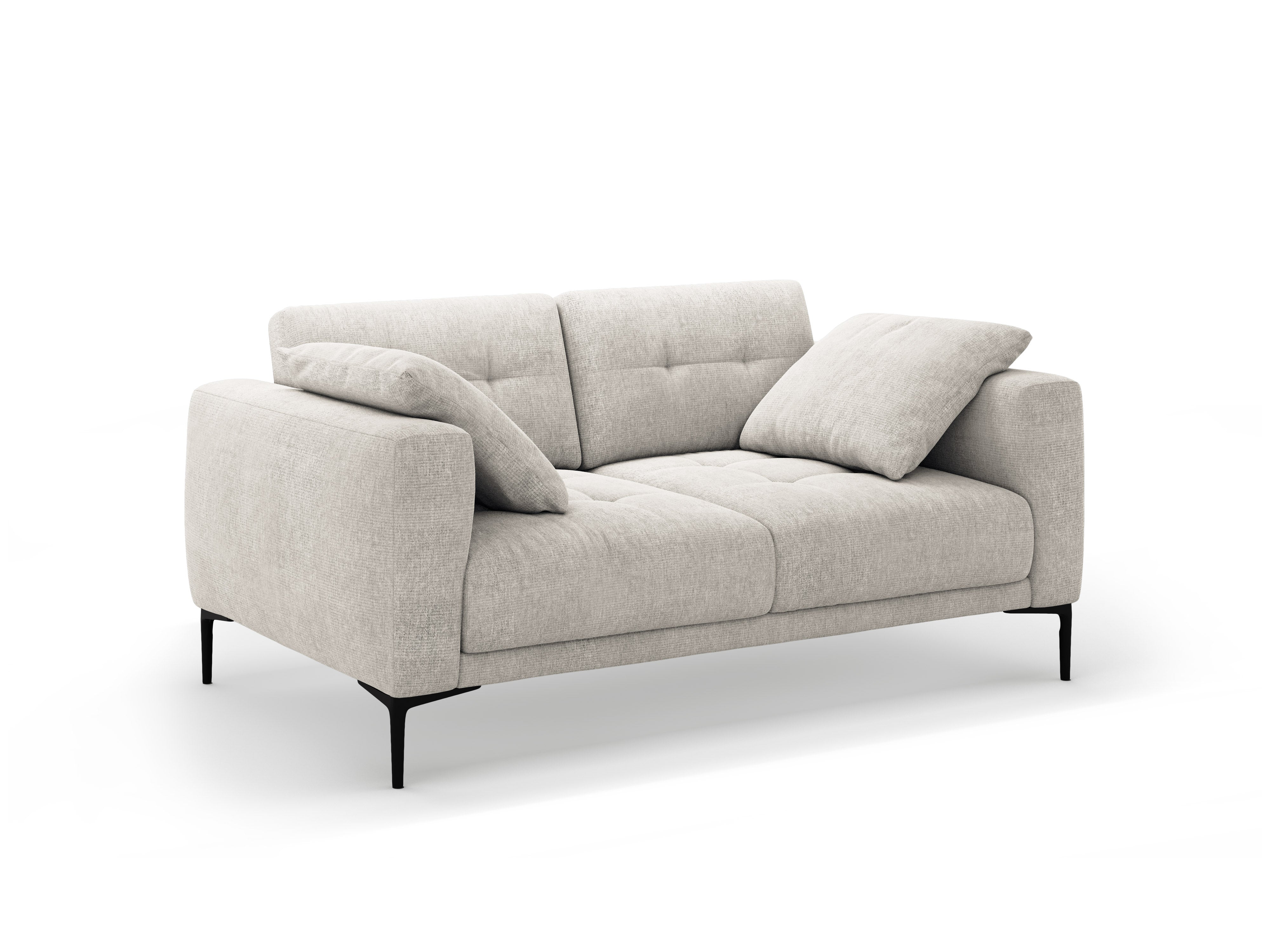 Sofa Bemy, 2 Sitze, 170x102cm, Material: Strukturstoff