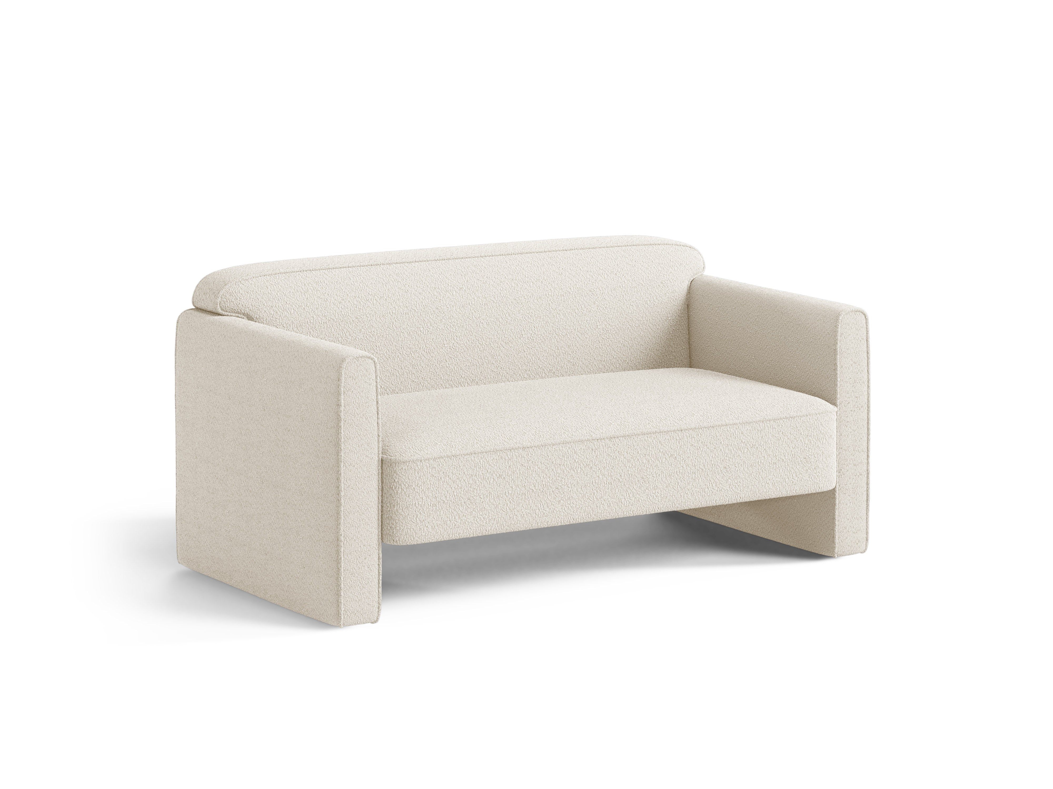 Sofa Abby, 2 Sitze, 140x80cm, Material: Bouclé