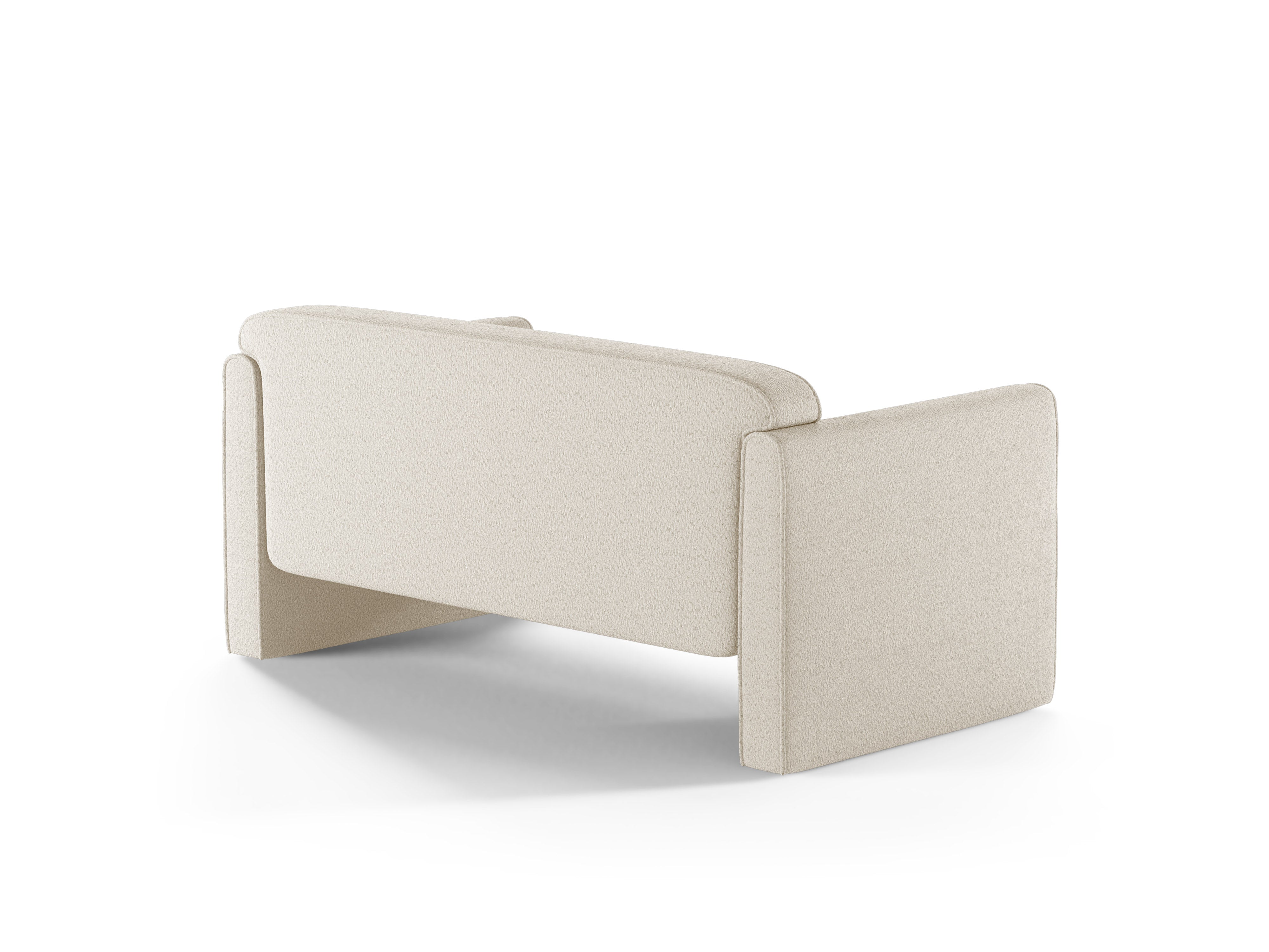 Sofa Abby, 2 Sitze, 140x80cm, Material: Bouclé