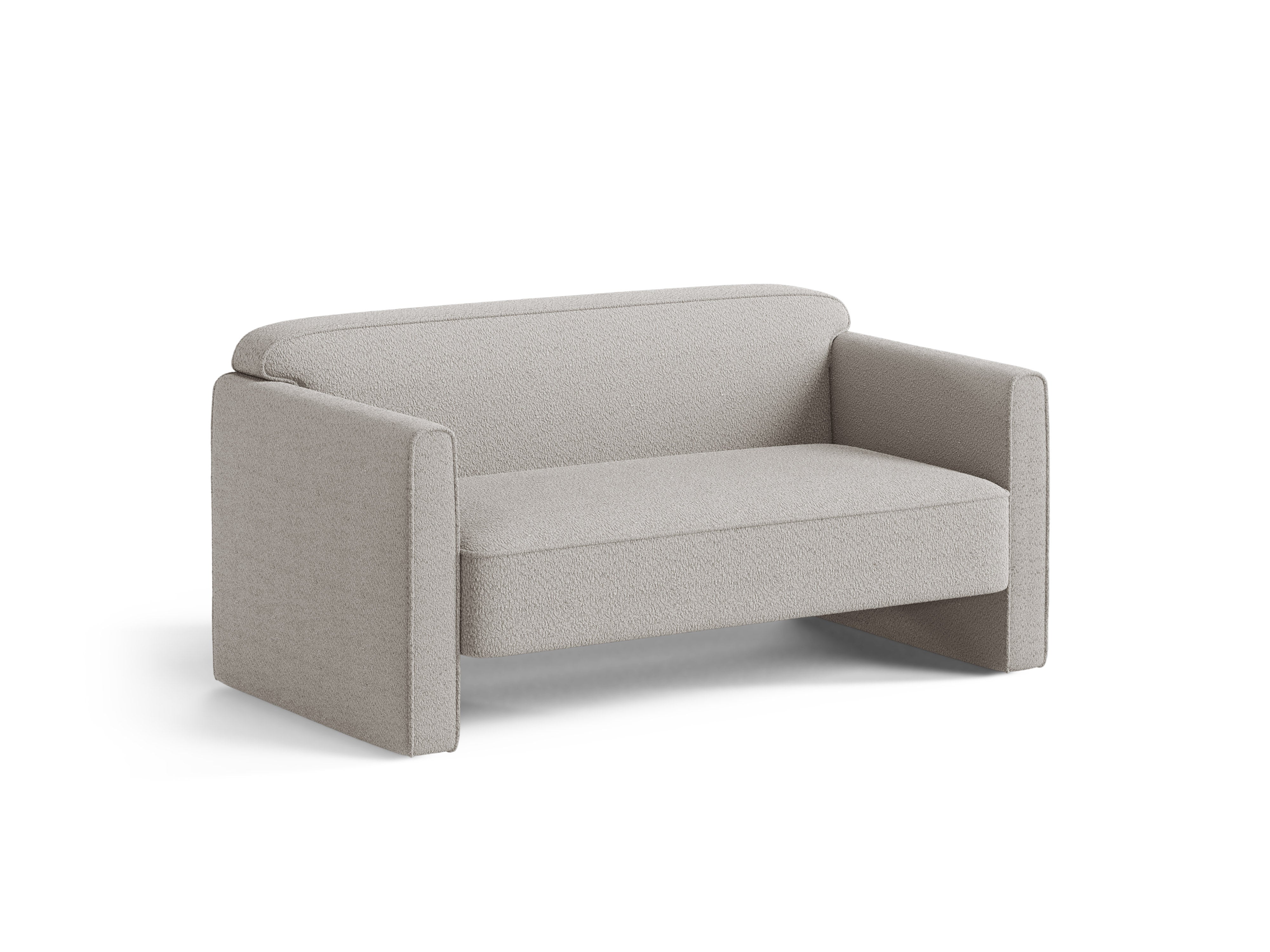 Sofa Abby, 2 Sitze, 140x80cm, Material: Bouclé
