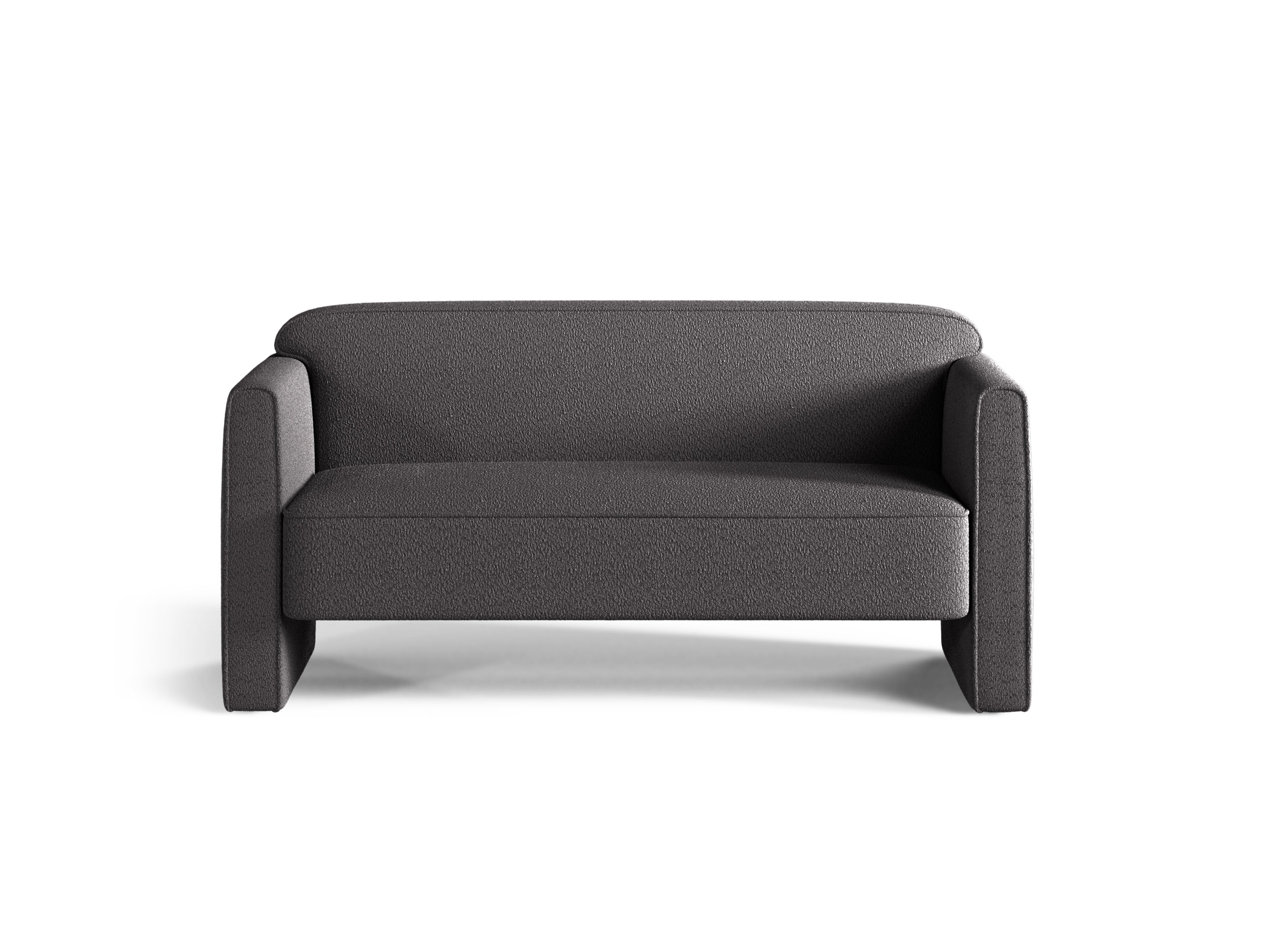 Sofa Abby, 2 Sitze, 140x80cm, Material: Bouclé