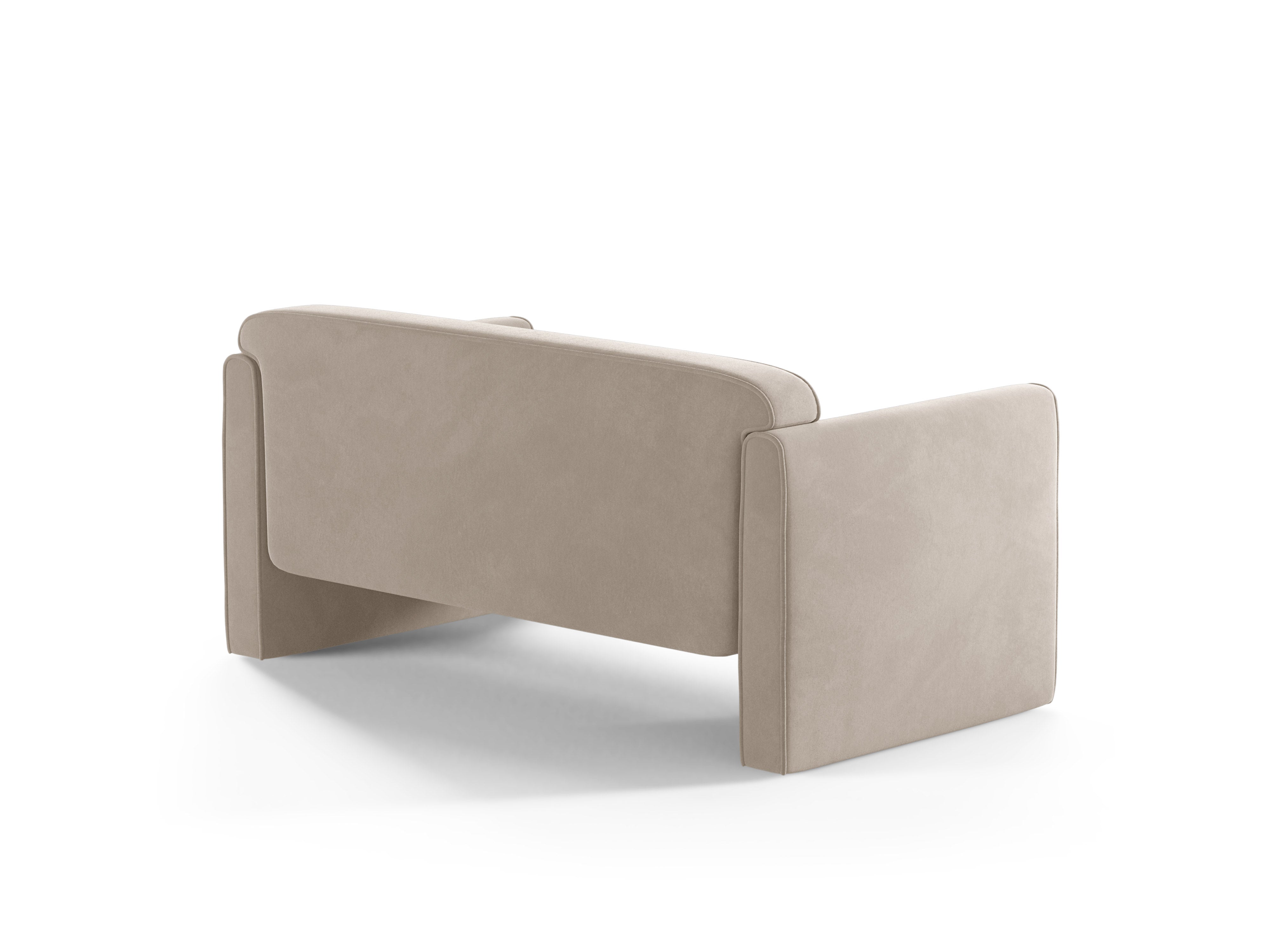 Sofa Abby, 2 Sitze, 140x80cm, Material: Samt