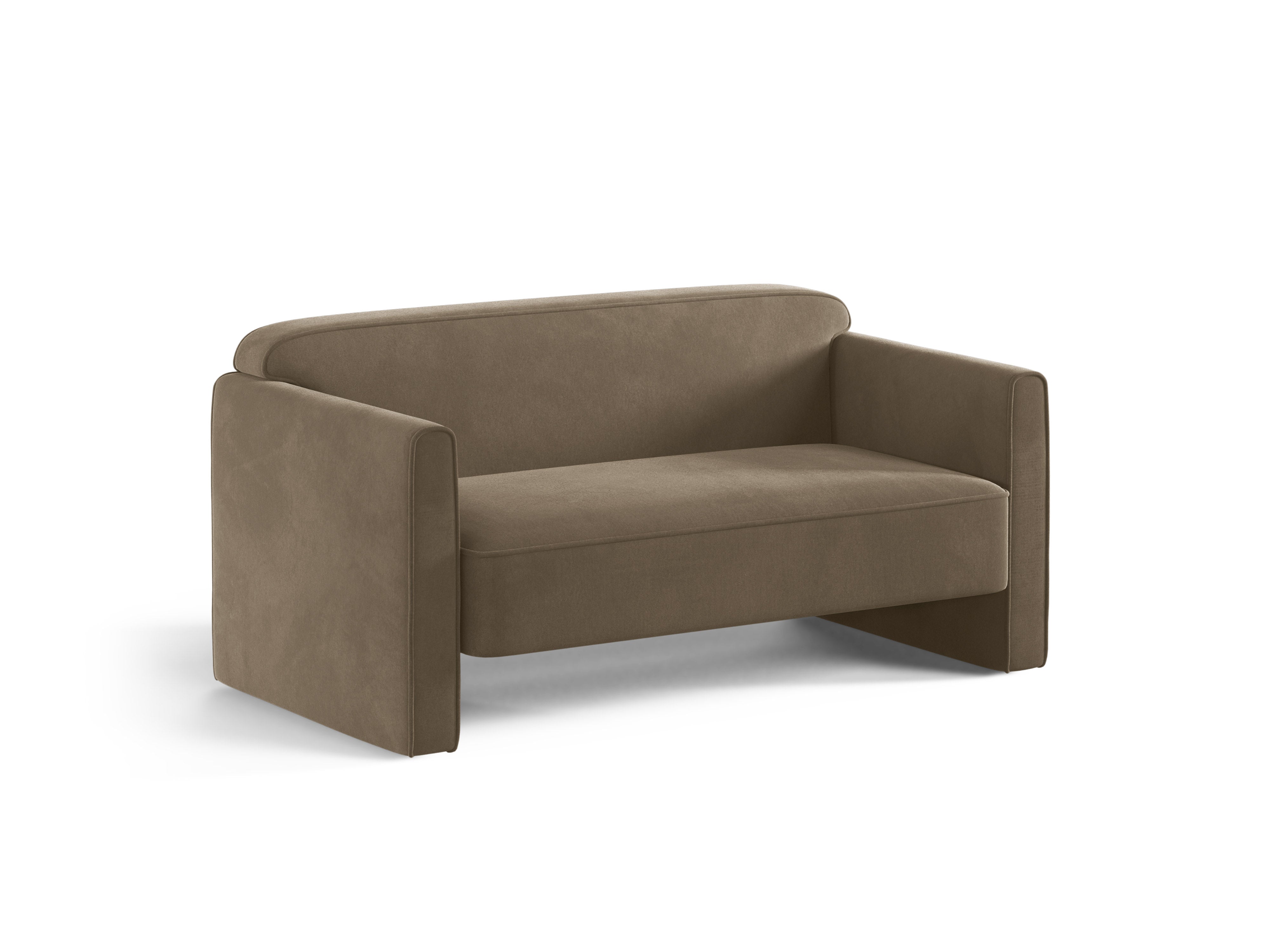 Sofa Abby, 2 Sitze, 140x80cm, Material: Samt