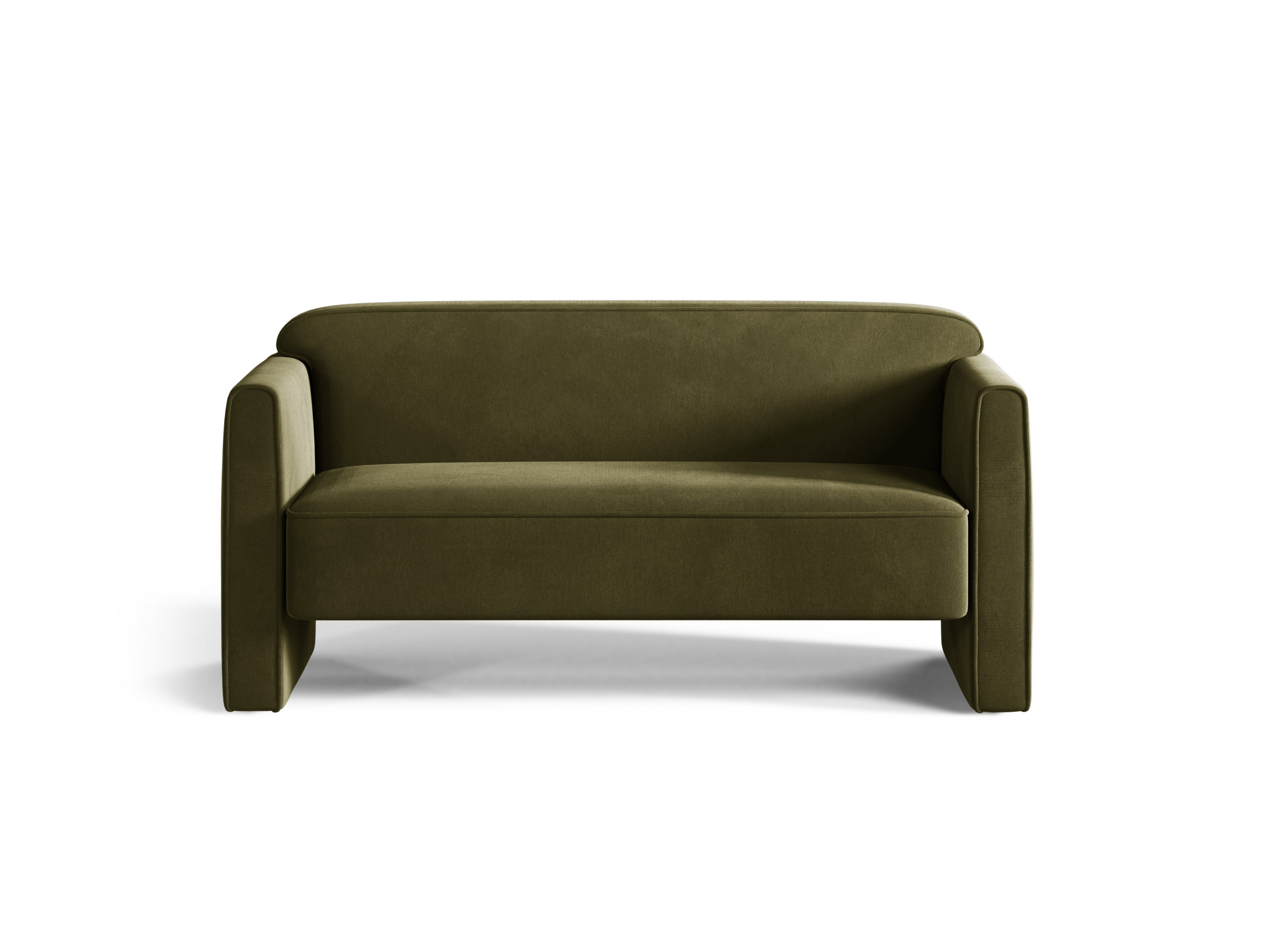 Sofa Abby, 2 Sitze, 140x80cm, Material: Samt