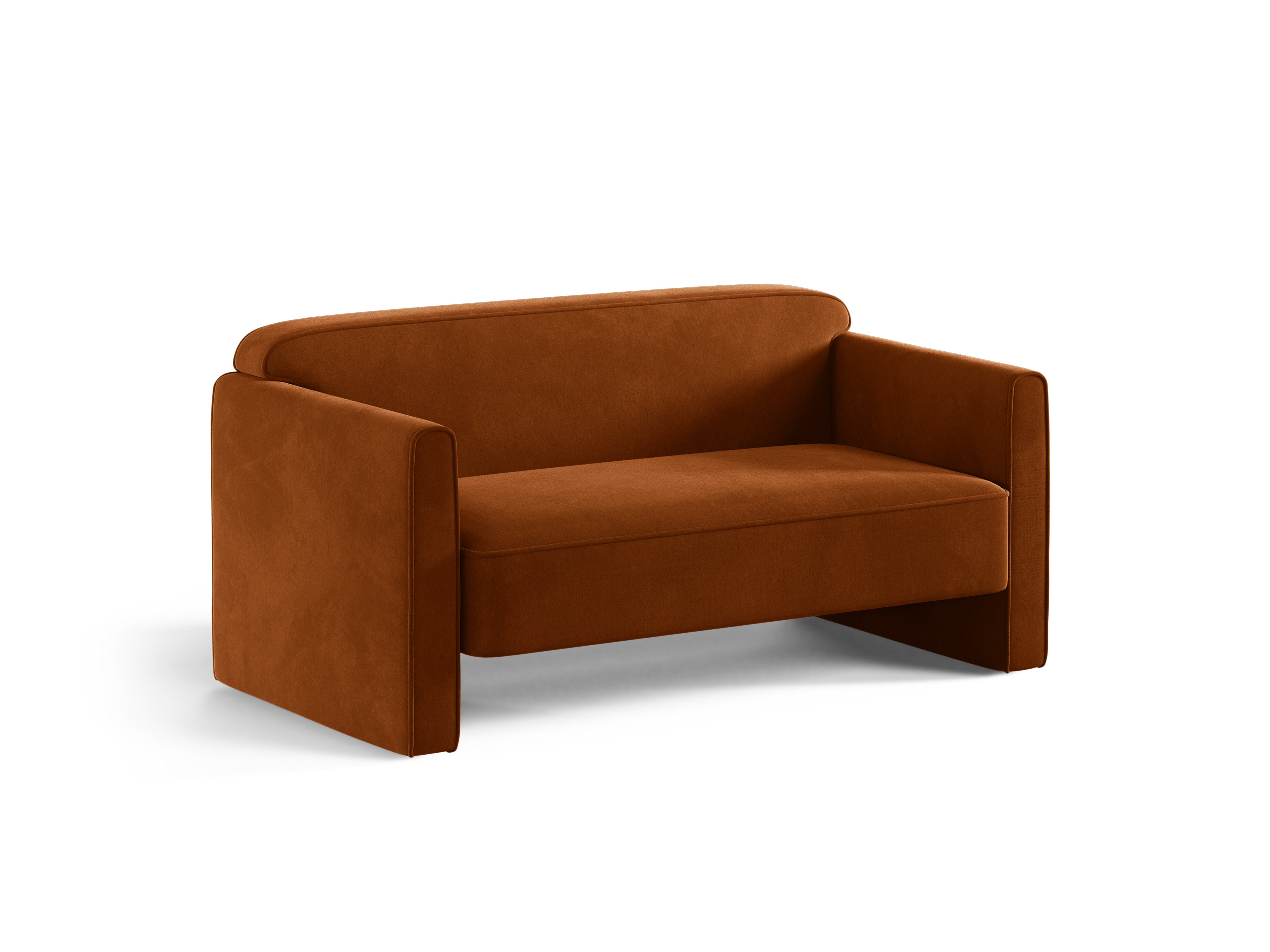 Sofa Abby, 2 Sitze, 140x80cm, Material: Samt