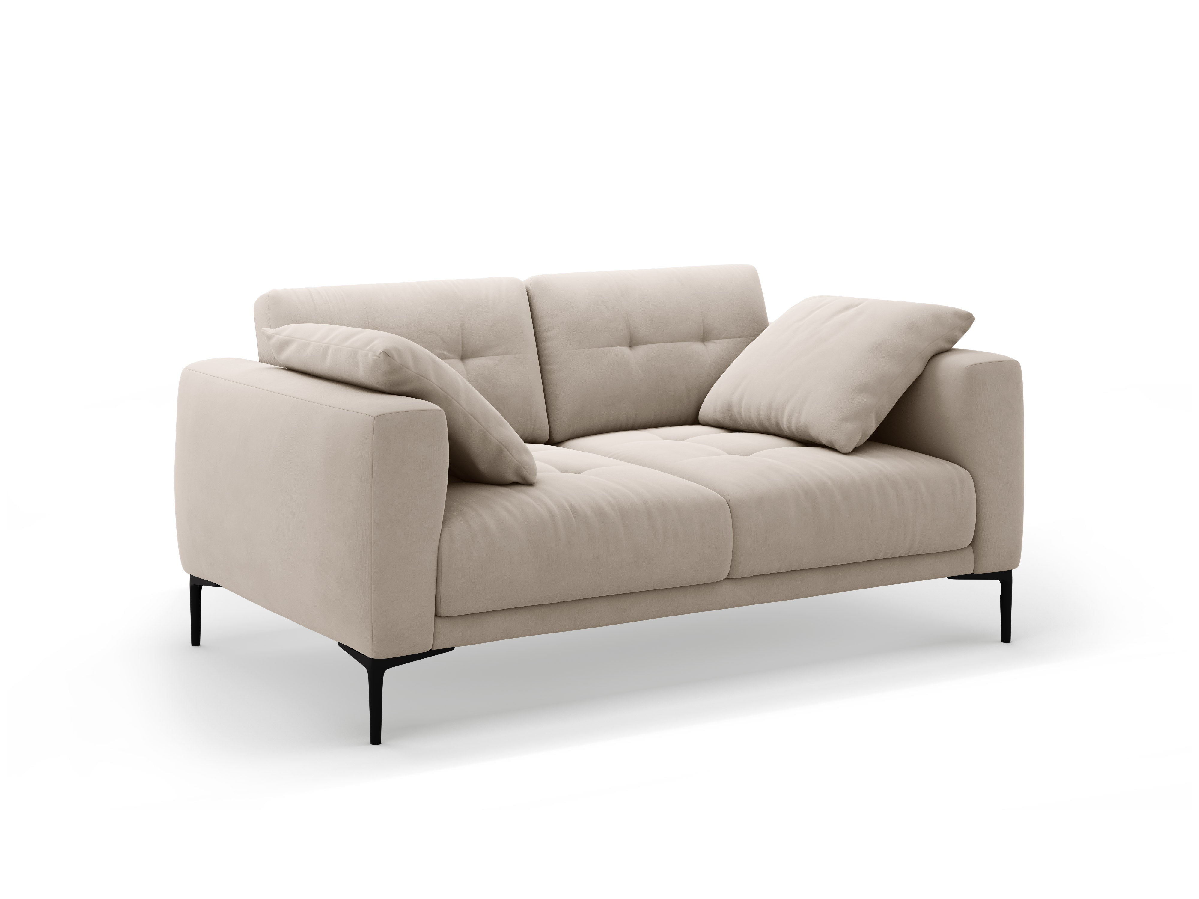 Sofa Bemy, 2 Sitze, 170x102cm, Material: Samt