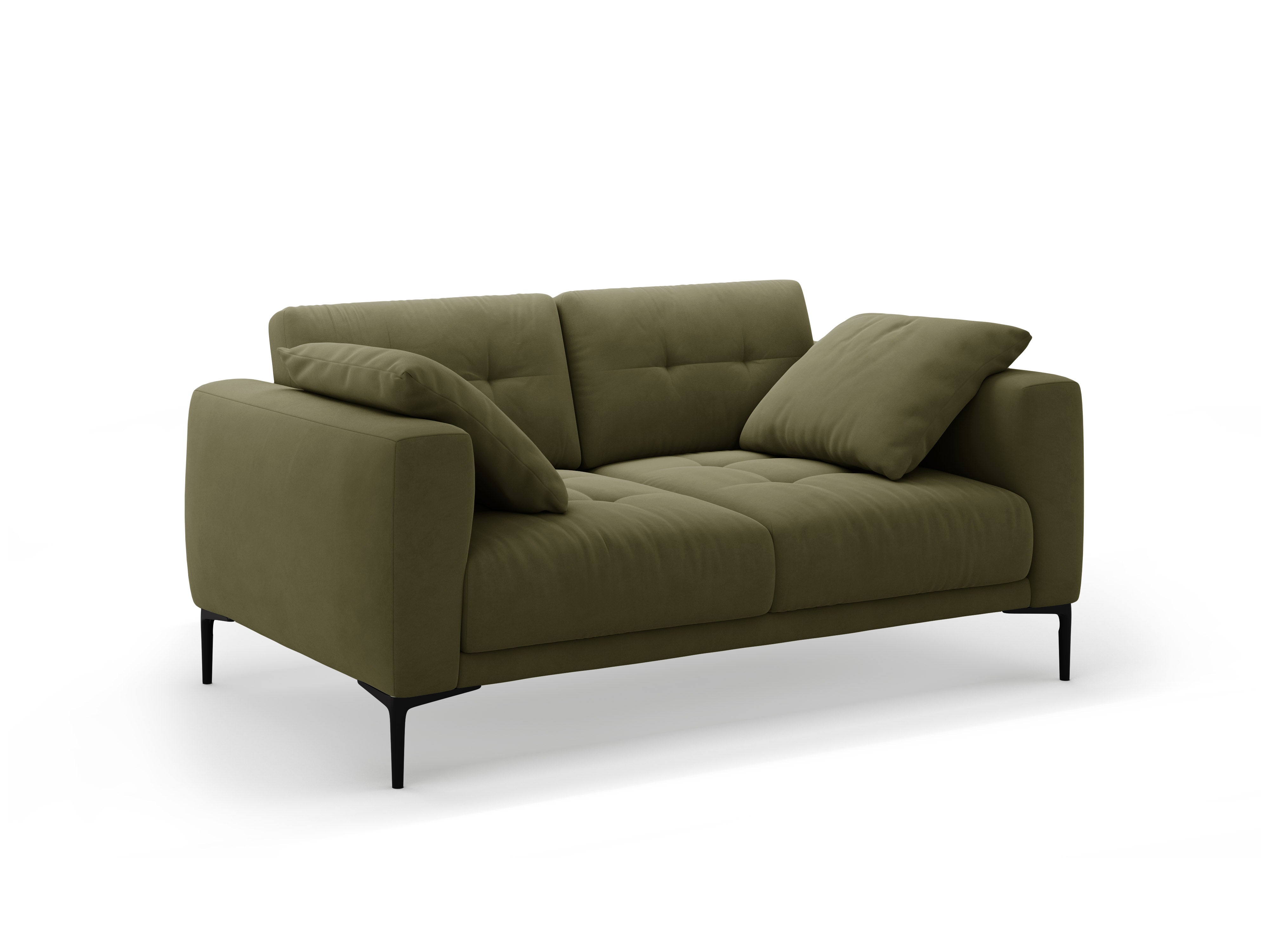 Sofa Bemy, 2 Sitze, 170x102cm, Material: Samt