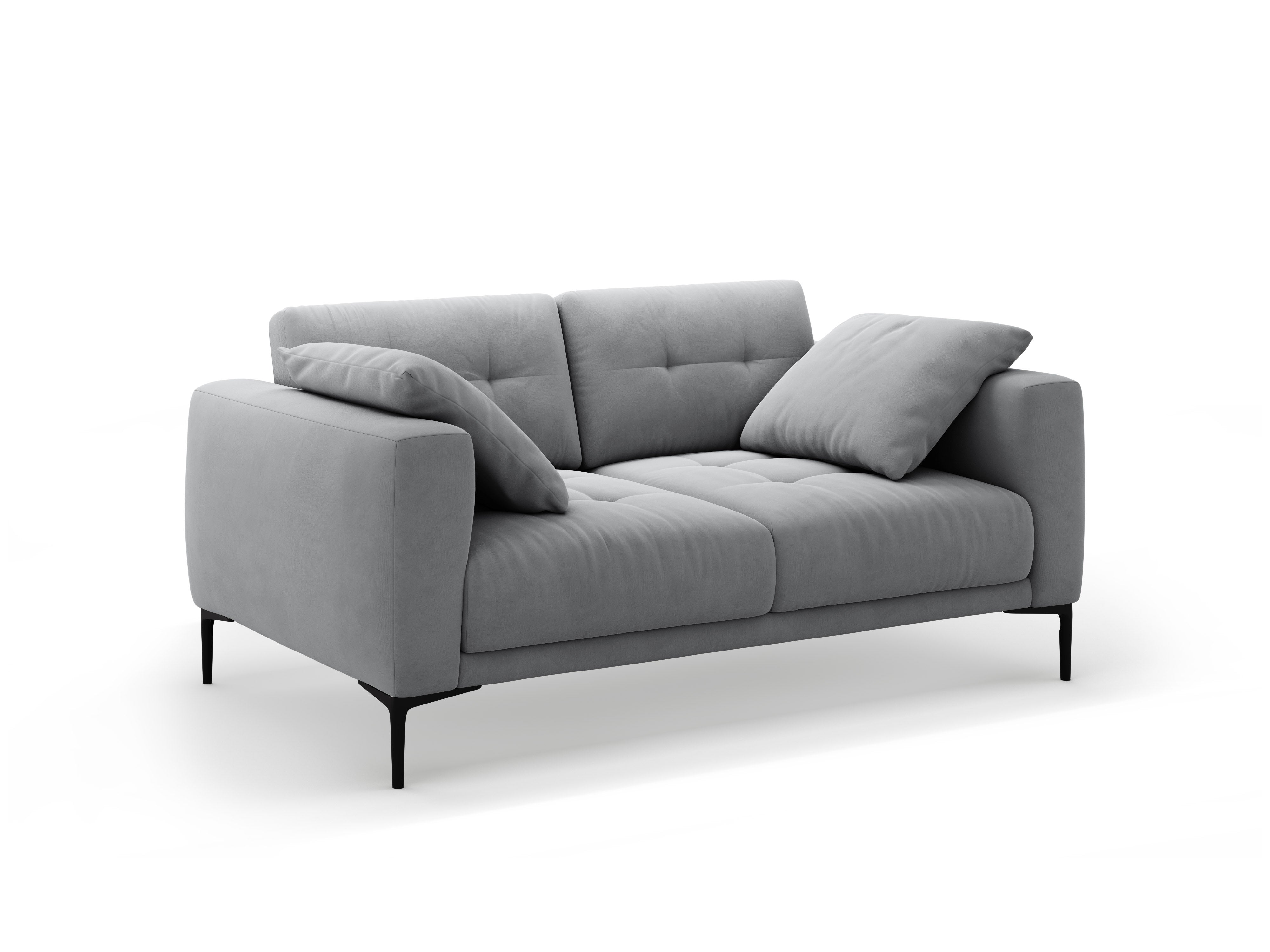 Sofa Bemy, 2 Sitze, 170x102cm, Material: Samt