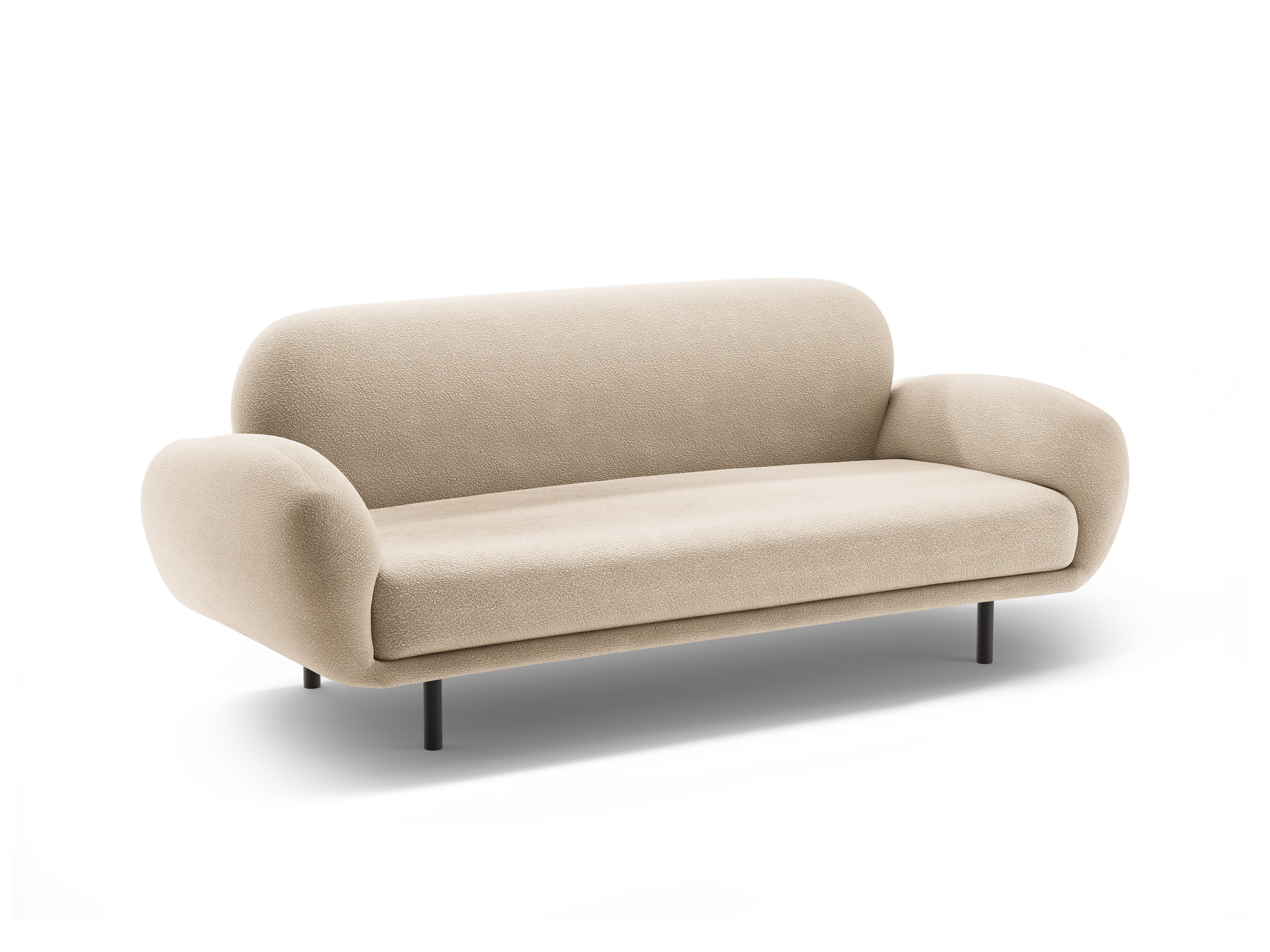 Sofa Poppy, 178x72cm, Material: Bouclé