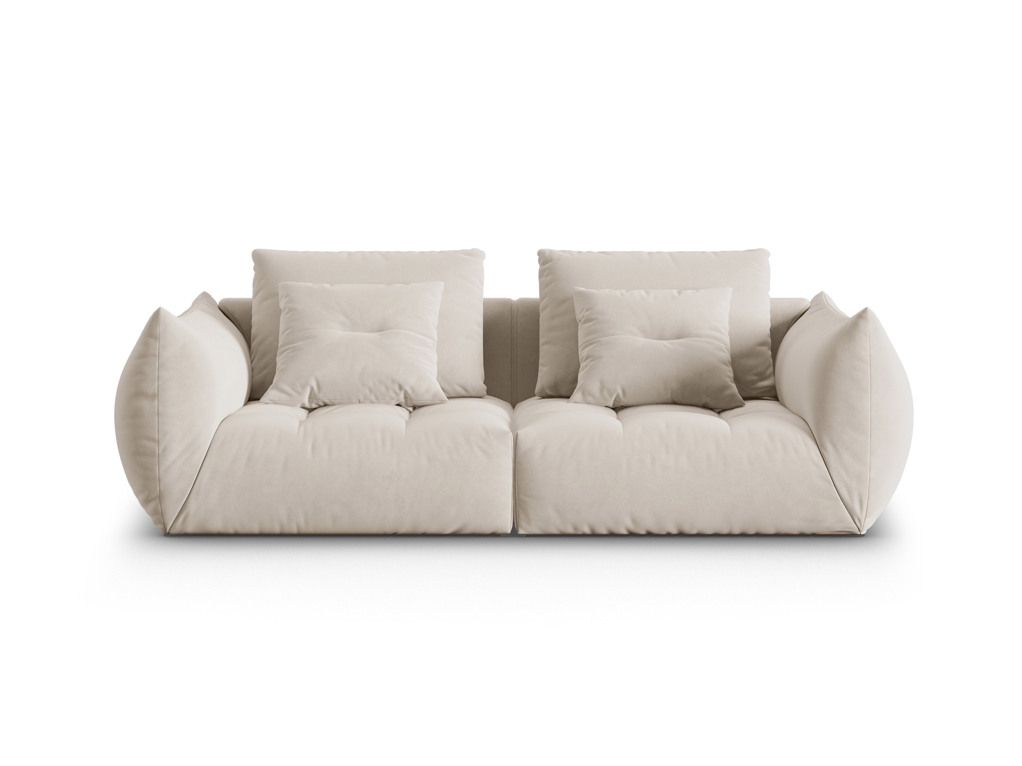 Bloom Sofa, 3 Sitze, 232x106 cm, Material: Samt