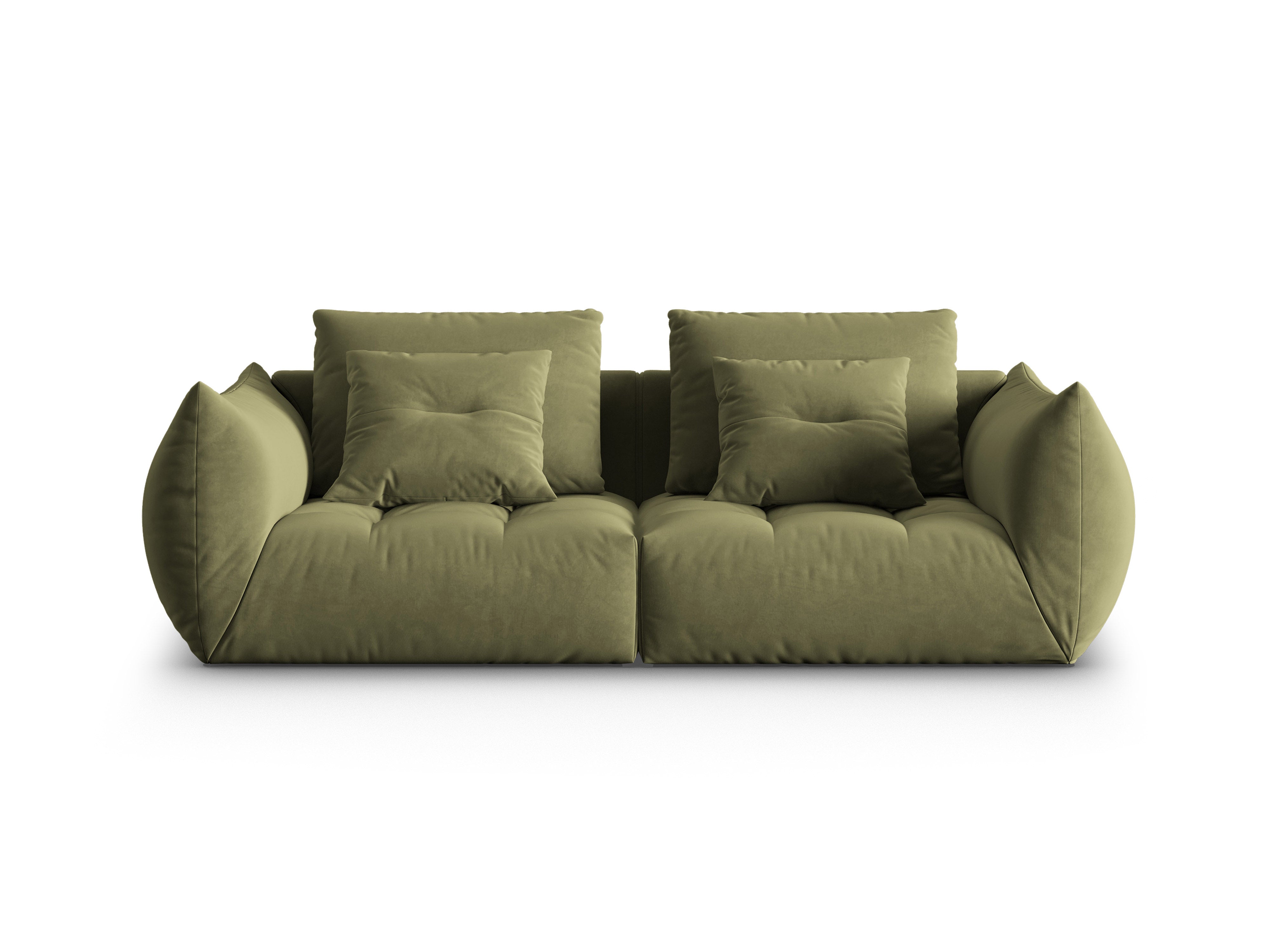 Bloom Sofa, 3 Sitze, 232x106 cm, Material: Samt