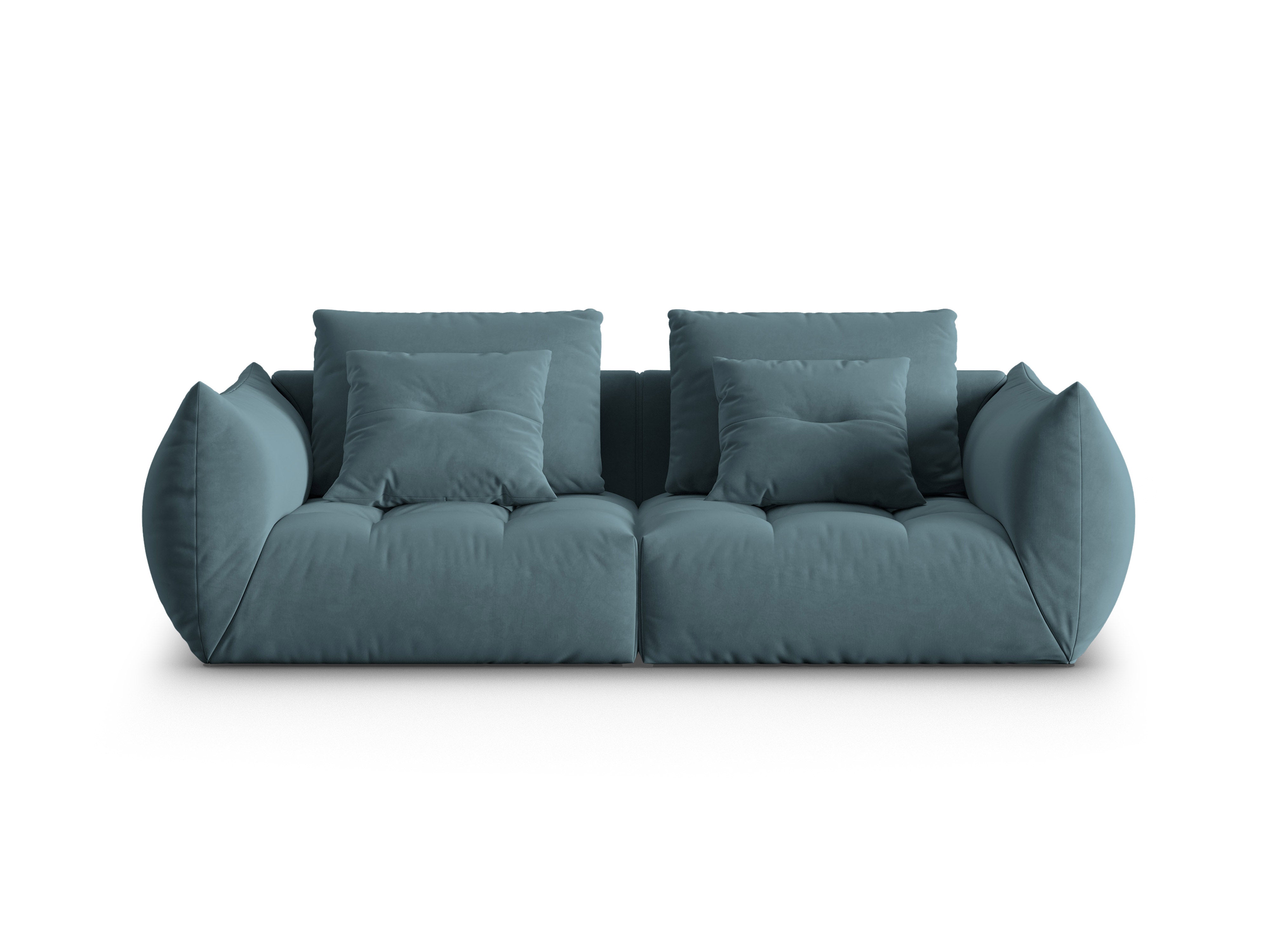 Bloom Sofa, 3 Sitze, 232x106 cm, Material: Samt