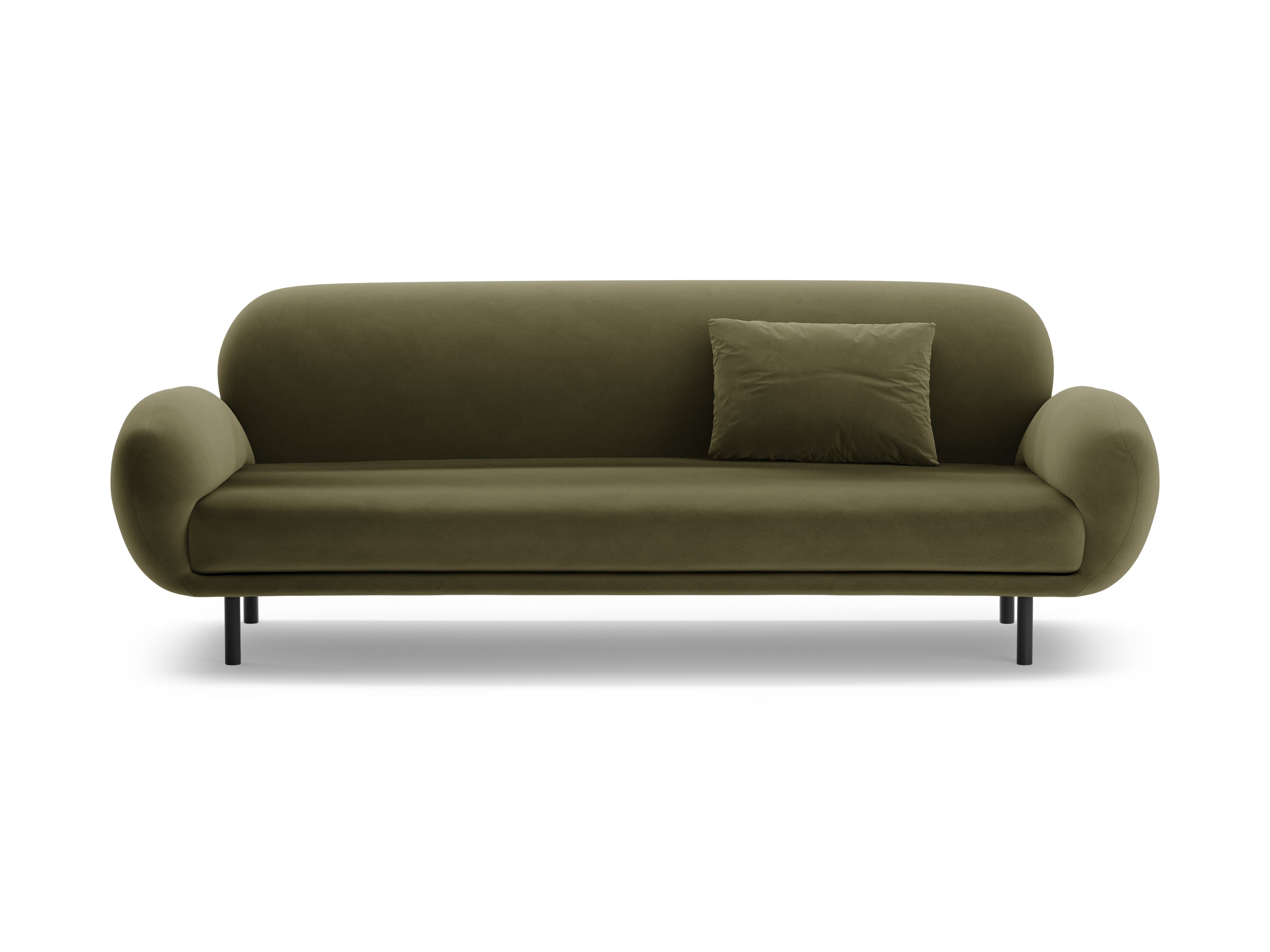 Sofa Poppy, 3 Sitze, 208x72cm, Material: Samt