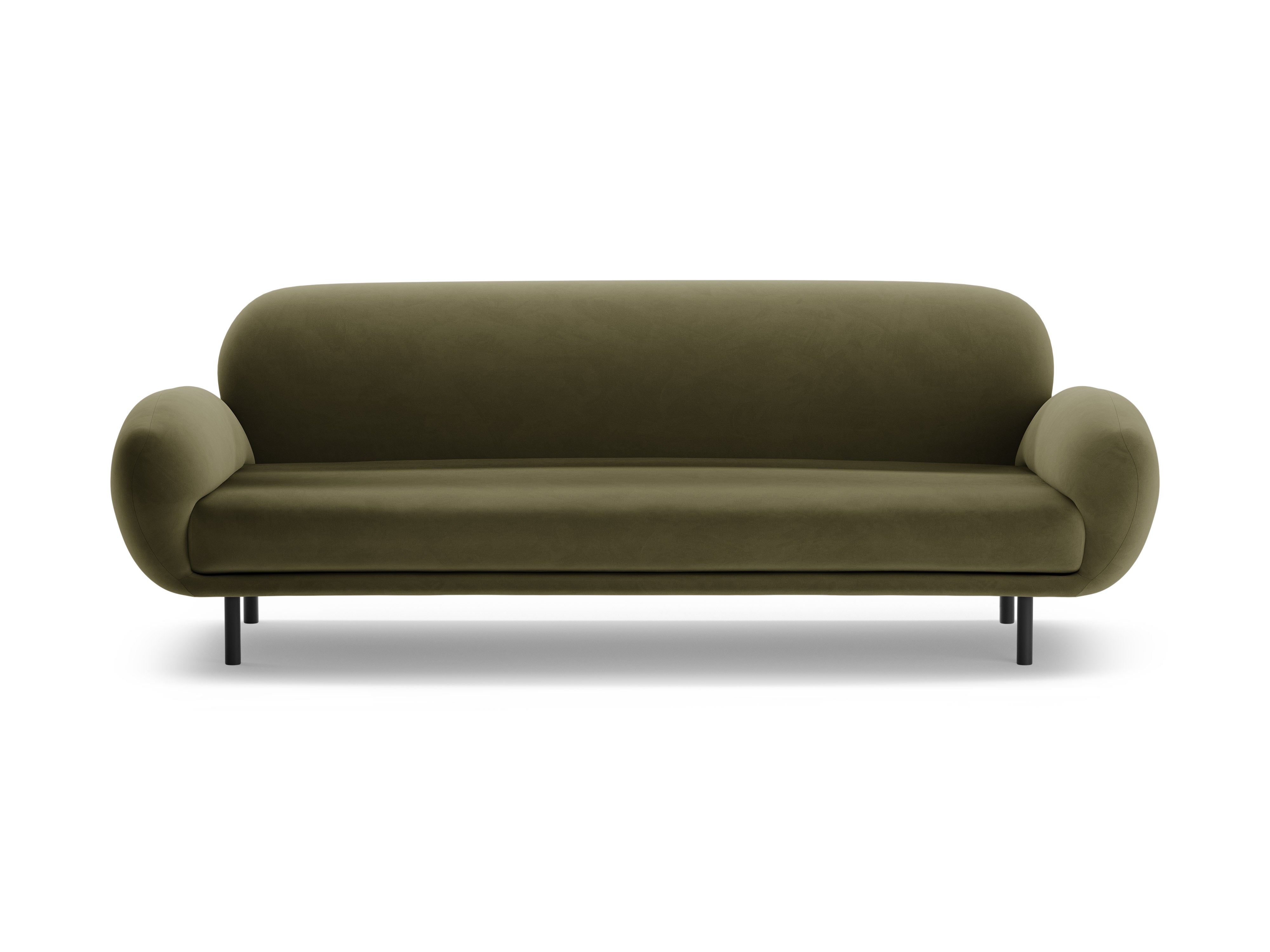 Sofa Poppy, 3 Sitze, 208x72cm, Material: Samt