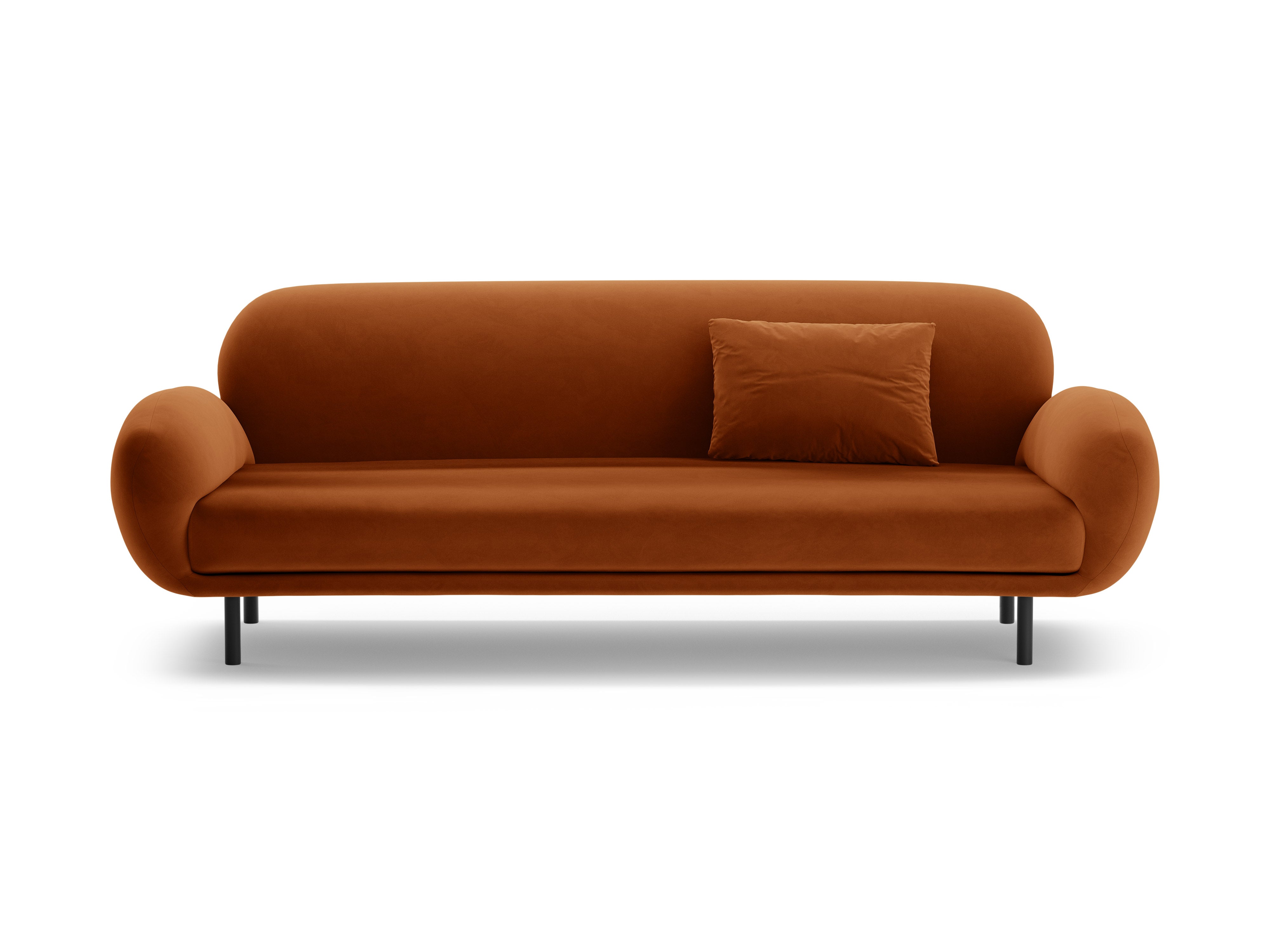 Sofa Poppy, 3 Sitze, 208x72cm, Material: Samt