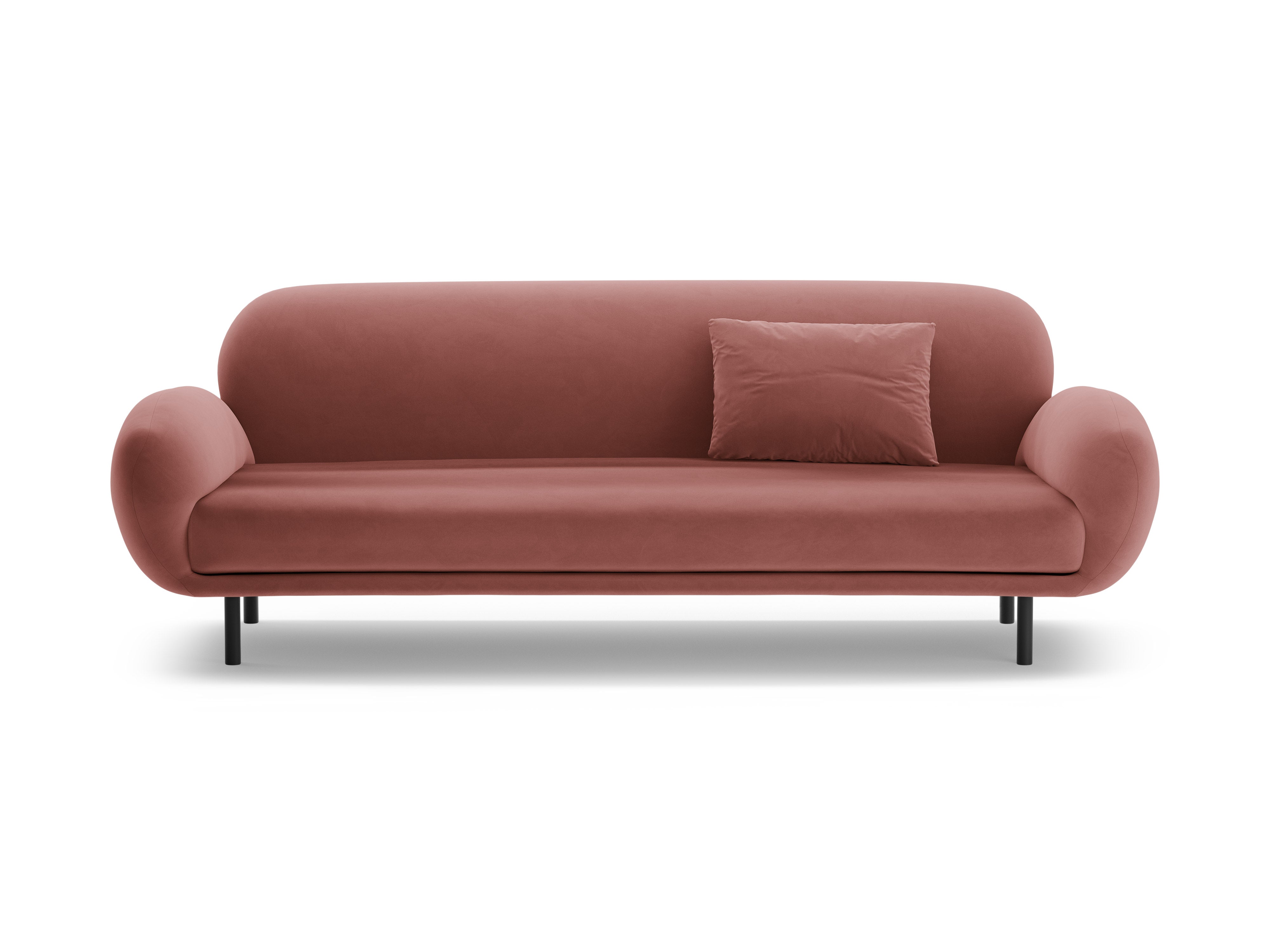 Sofa Poppy, 3 Sitze, 208x72cm, Material: Samt