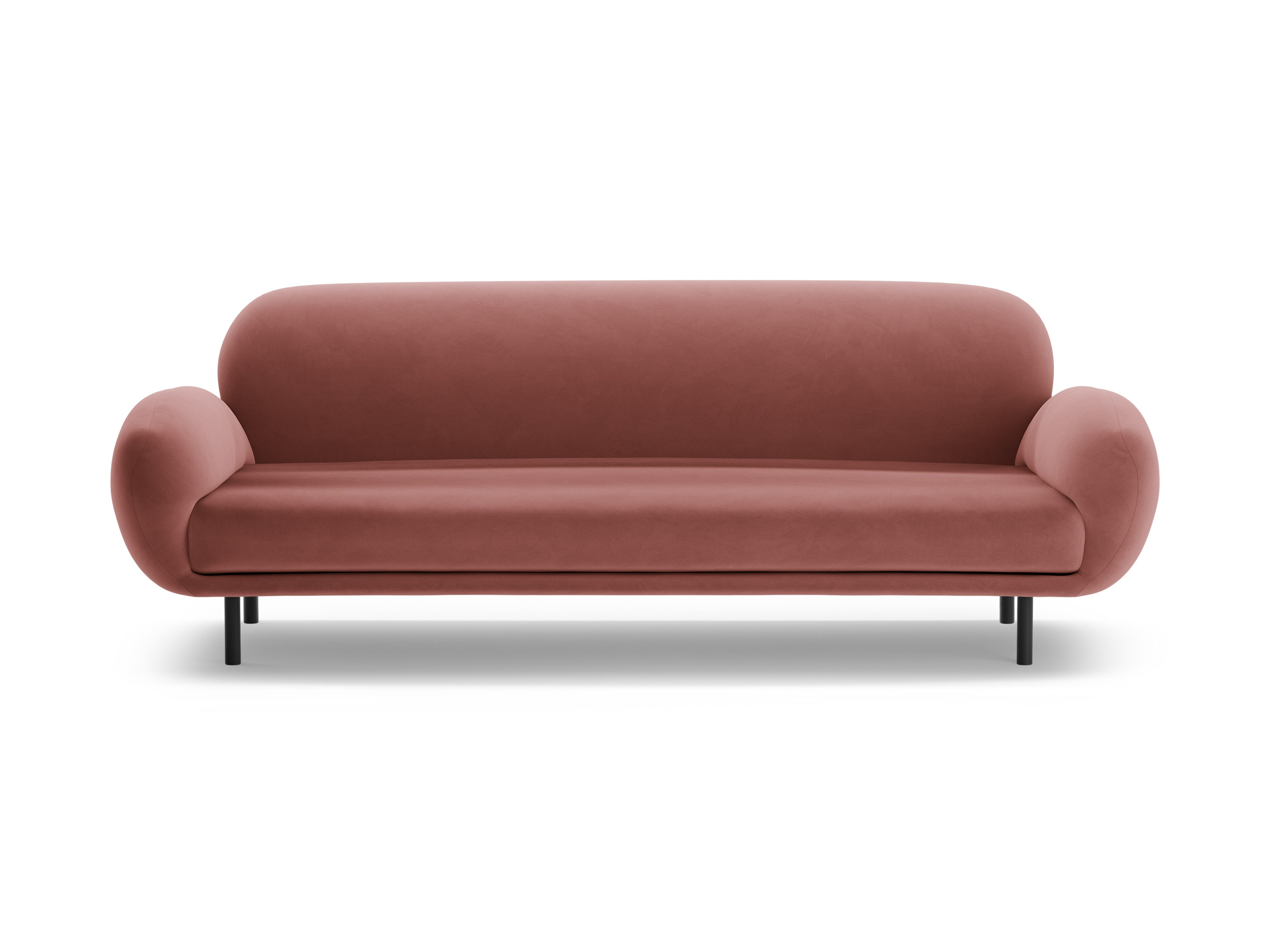 Sofa Poppy, 3 Sitze, 208x72cm, Material: Samt