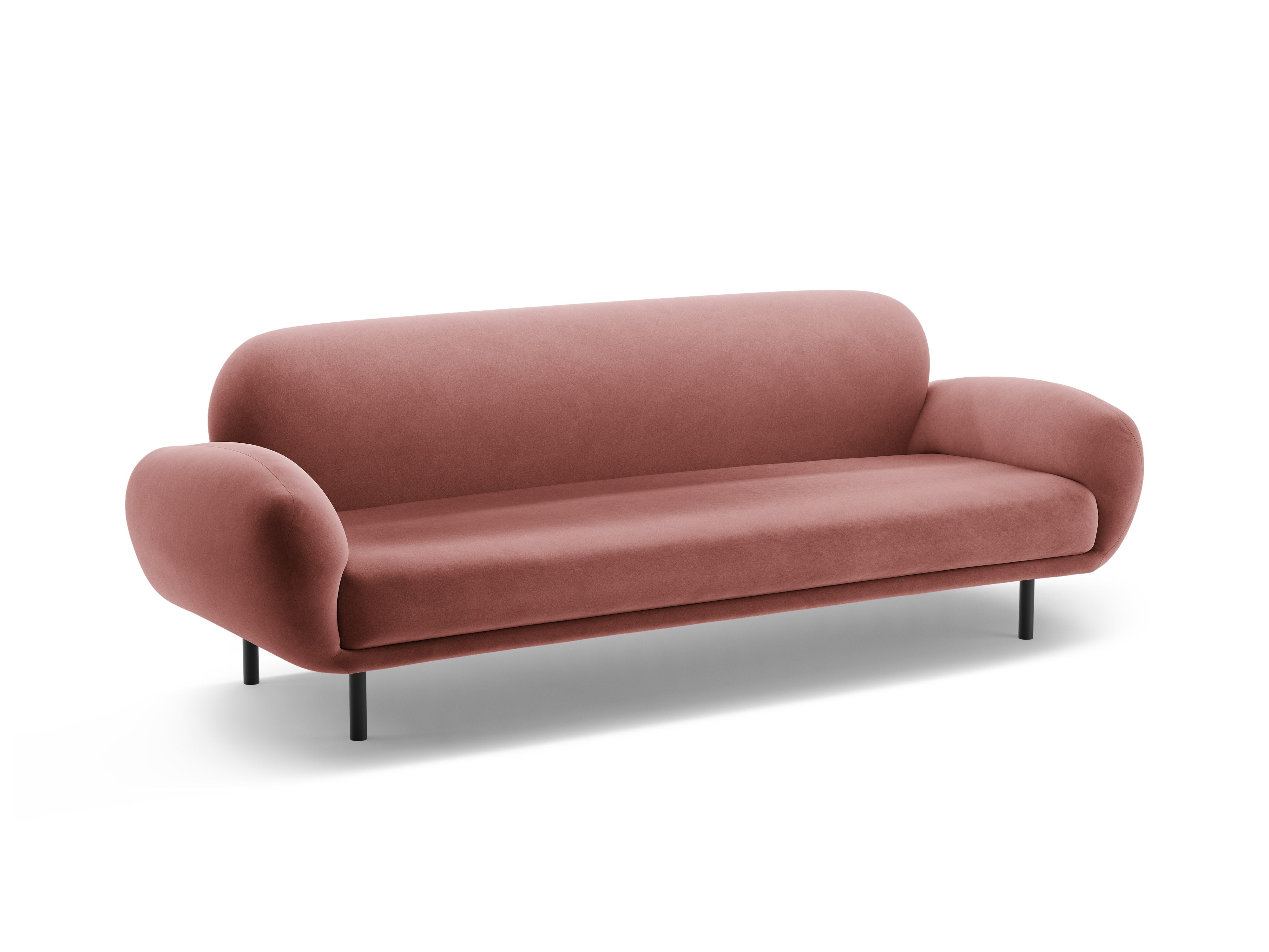 Sofa Poppy, 3 Sitze, 208x72cm, Material: Samt