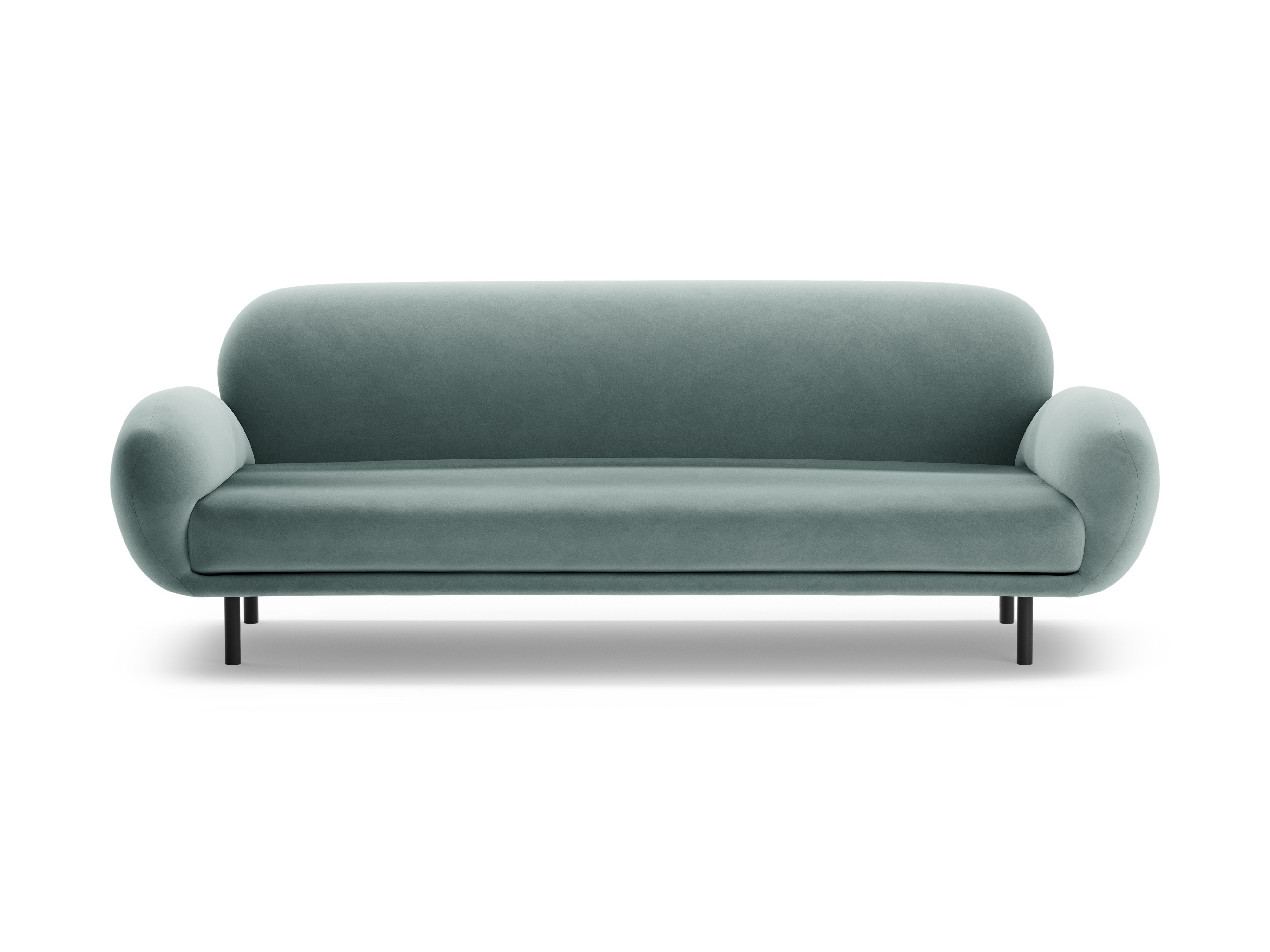 Sofa Poppy, 3 Sitze, 208x72cm, Material: Samt