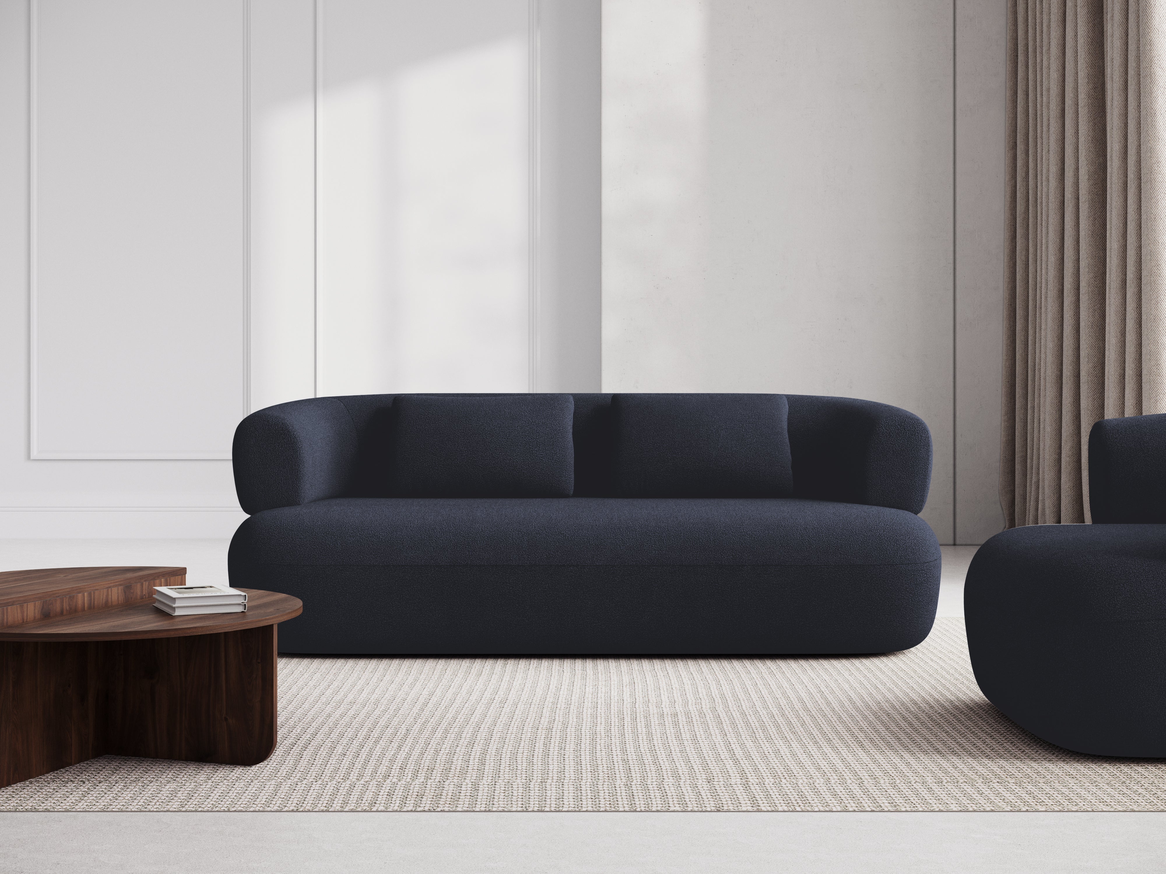 Jenny Sofa, 3 Sitze, 178x90cm, Material: Boucle