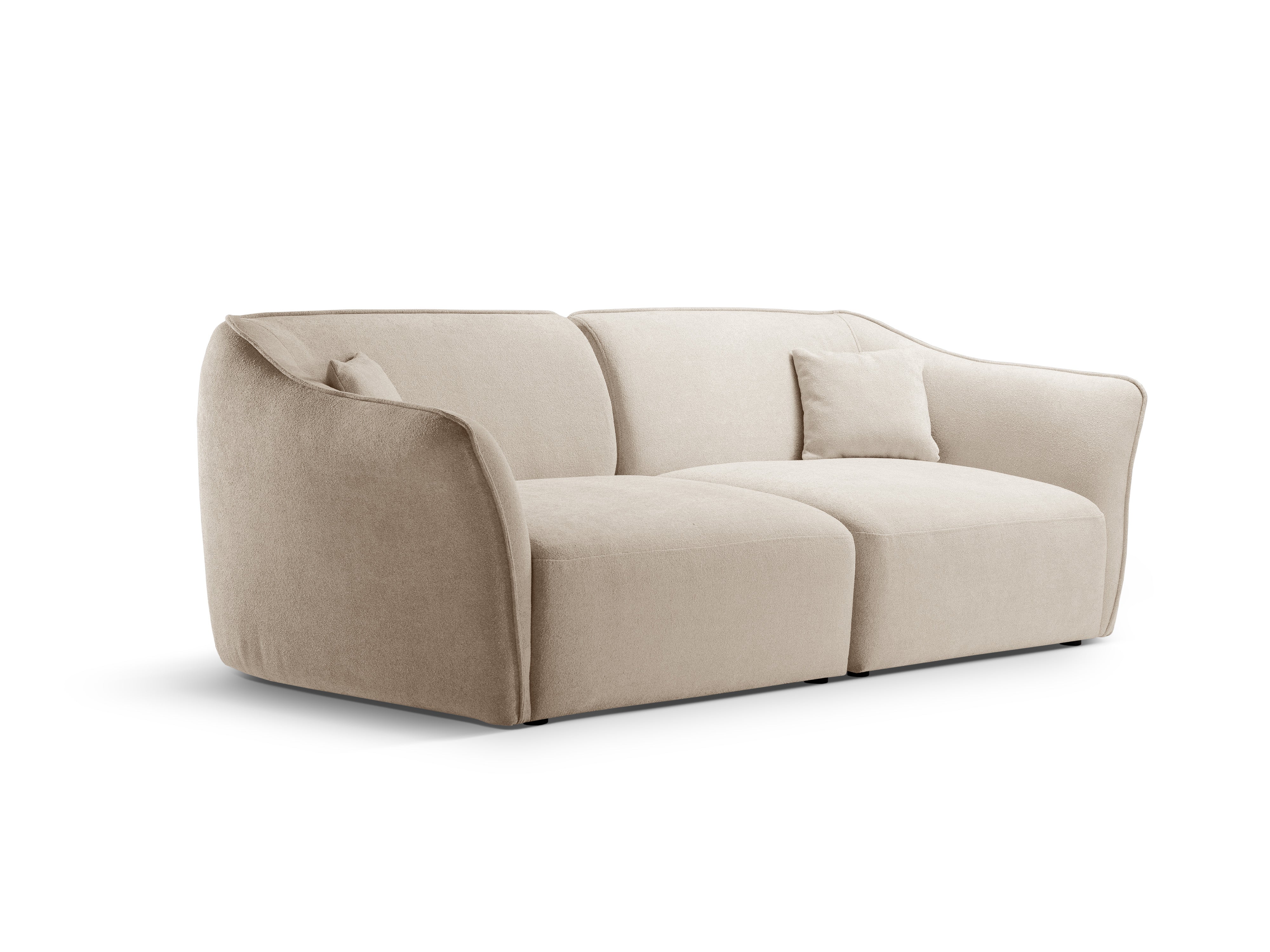 Sofa Hailey 206x102cm, Material: Bouclé