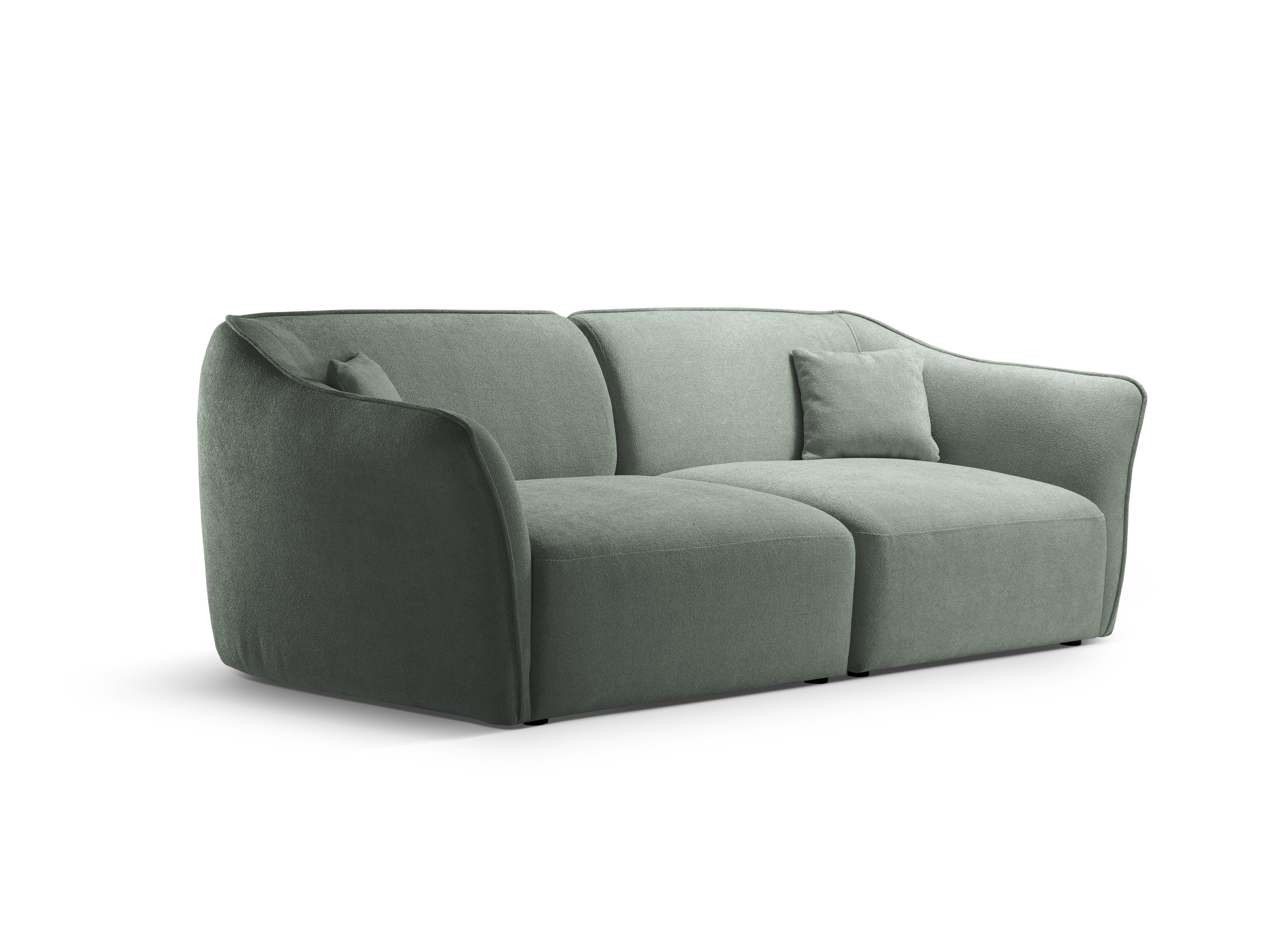 Sofa Hailey 206x102cm, Material: Bouclé