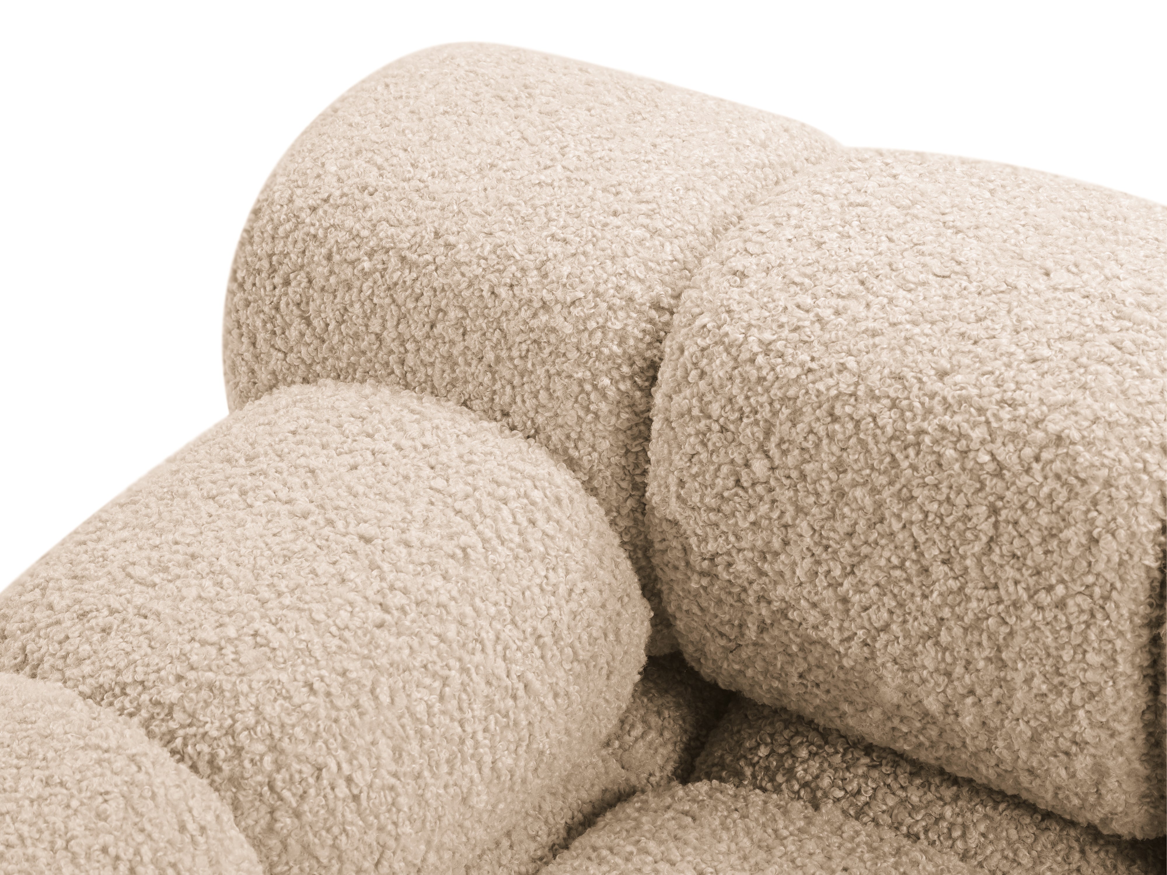 Bellis Modulares Sofa 282x94cm, Material: Bouclé