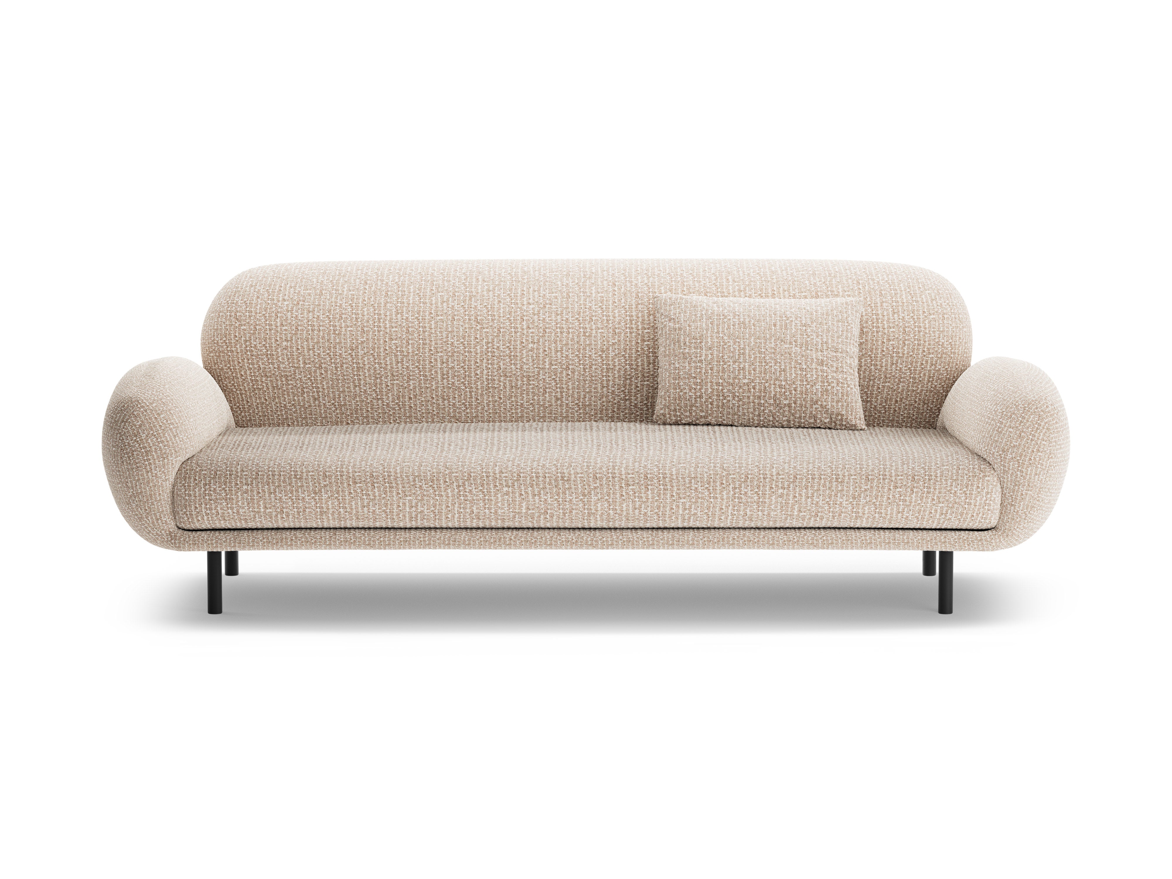 Sofa Poppy, 3 Sitze, 208x72cm, Material: Chenille