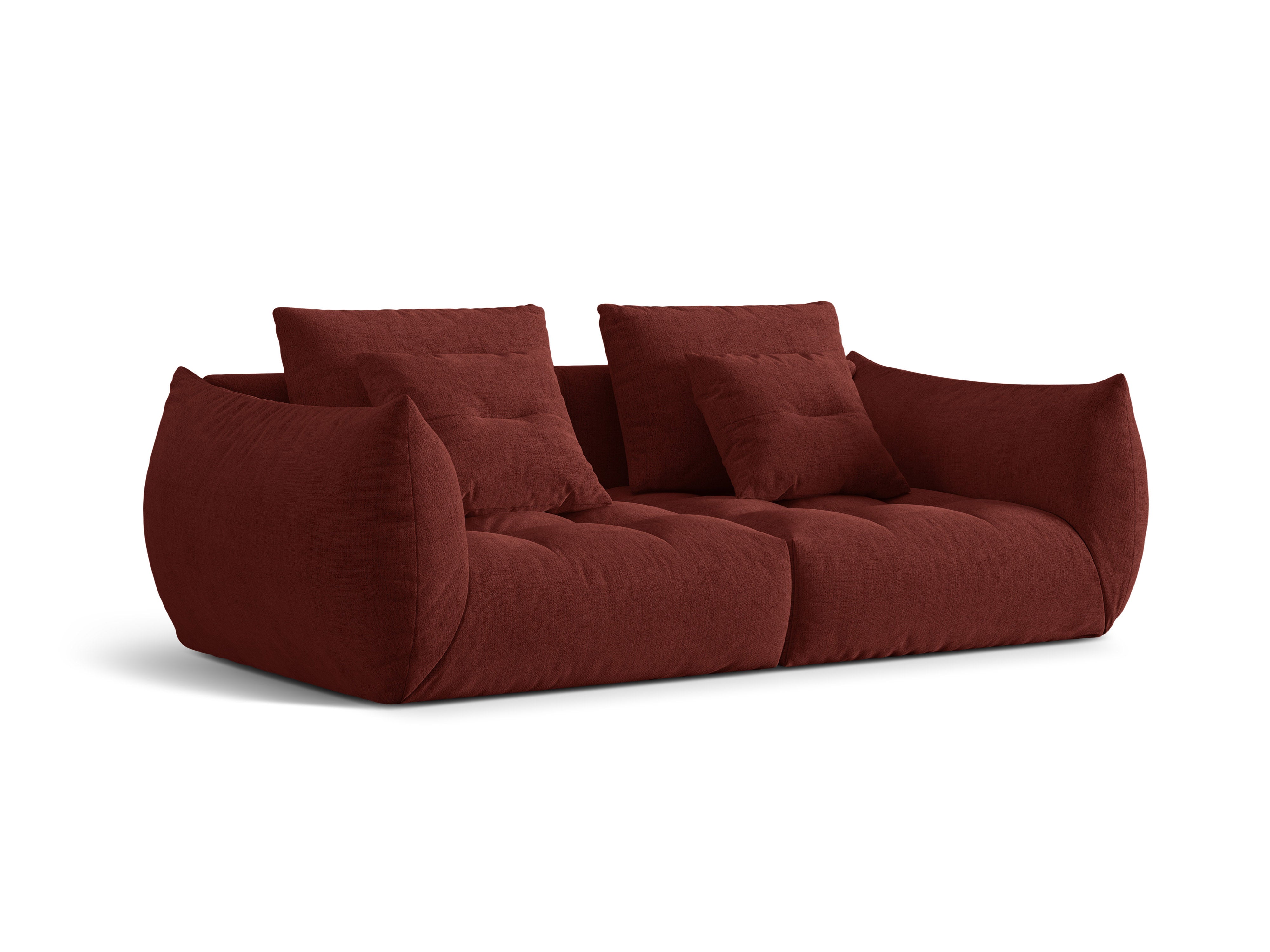Bloom Sofa, 3 Sitze, 232x106 cm, Material: Strukturstoff