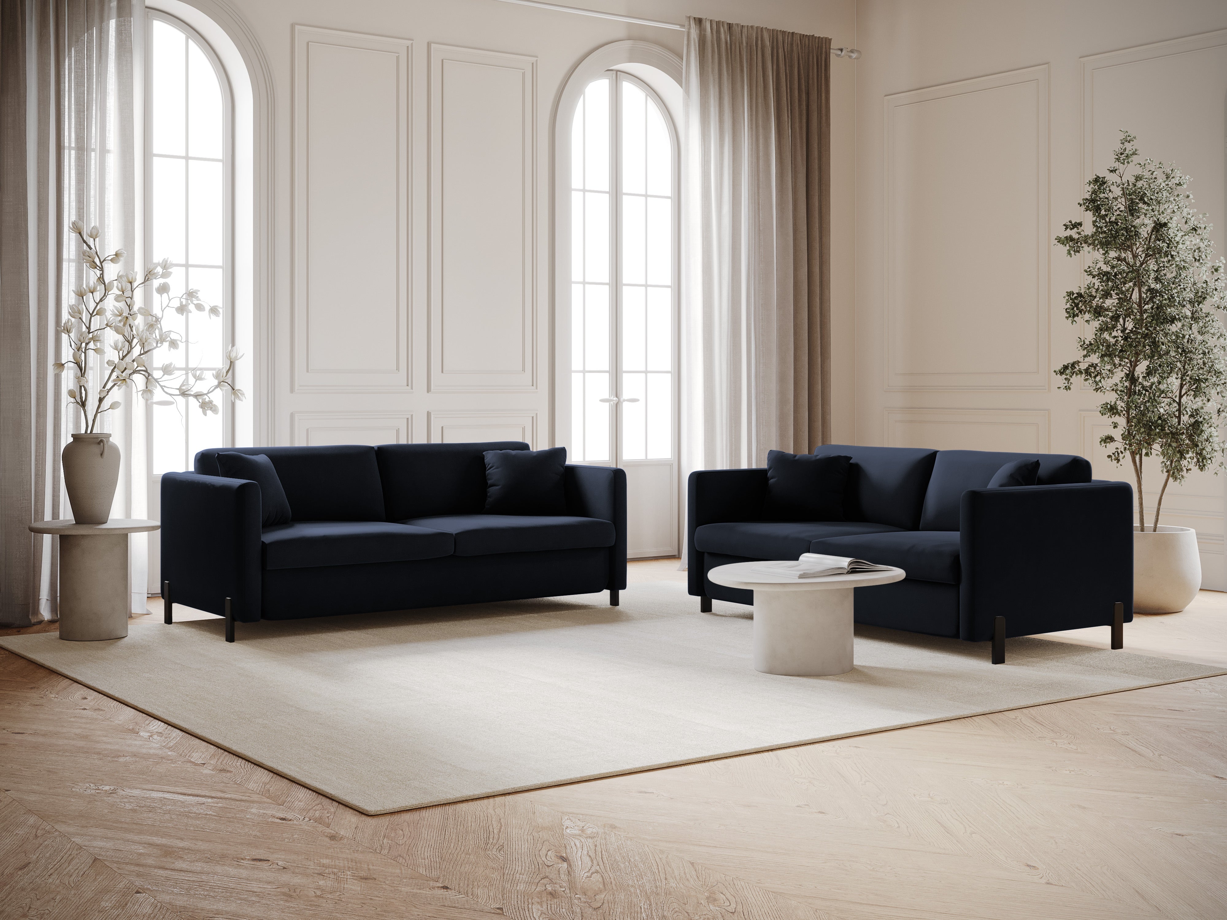 Sofa Gloria 202x102cm, Material: Samt