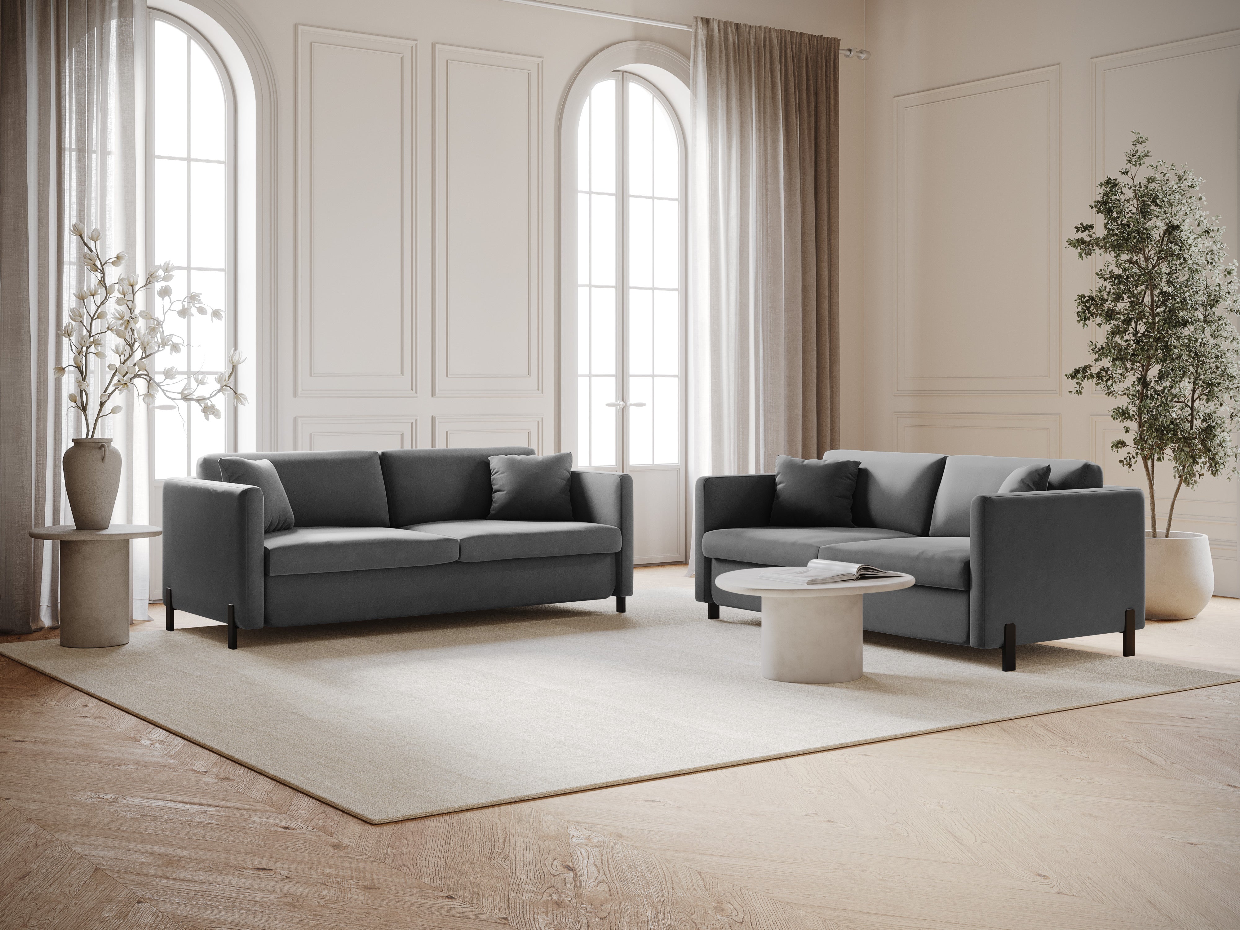 Sofa Gloria 202x102cm, Material: Samt