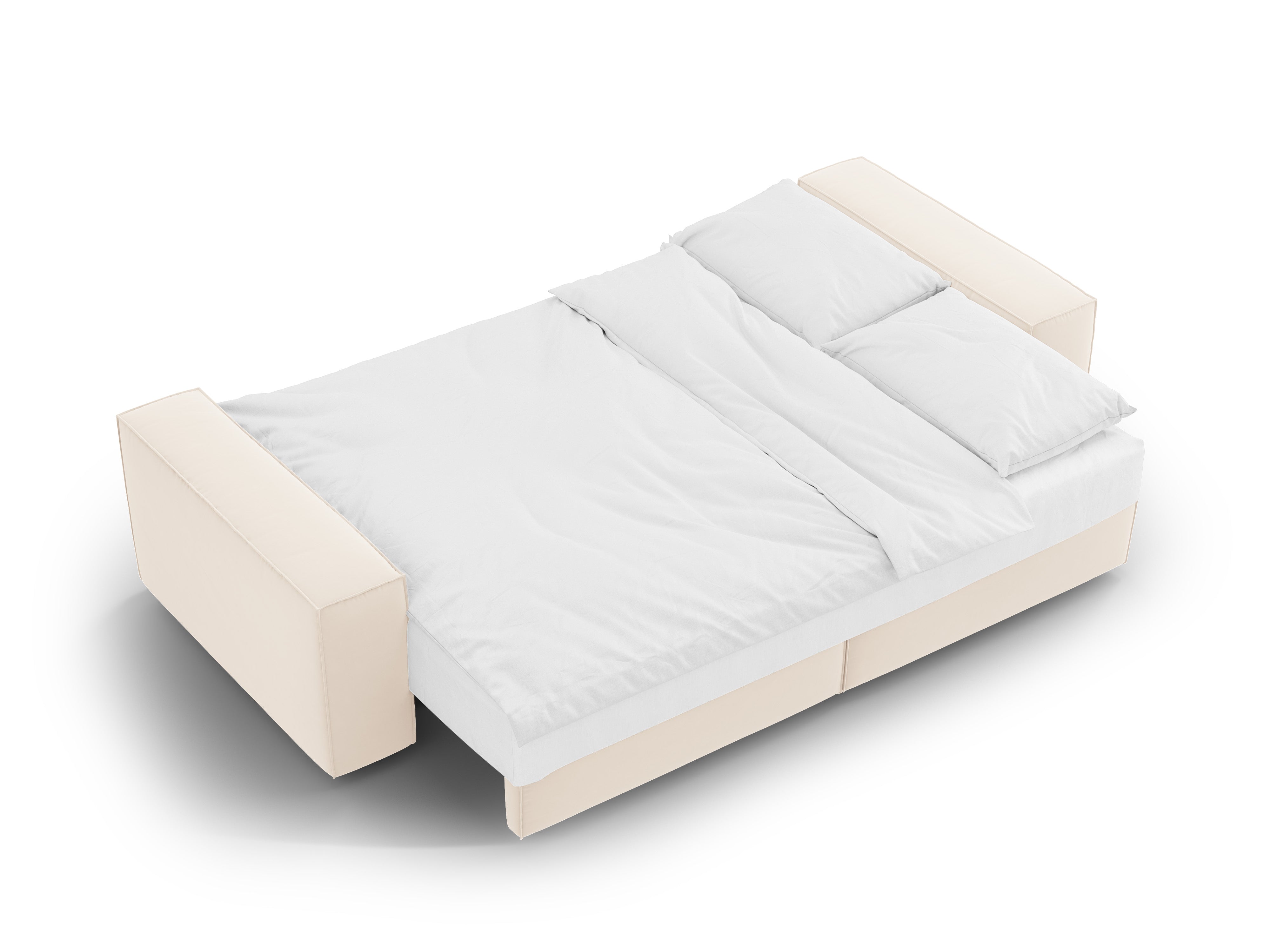 Jodie Schlafsofa 3-Sitzer, Material: Samt