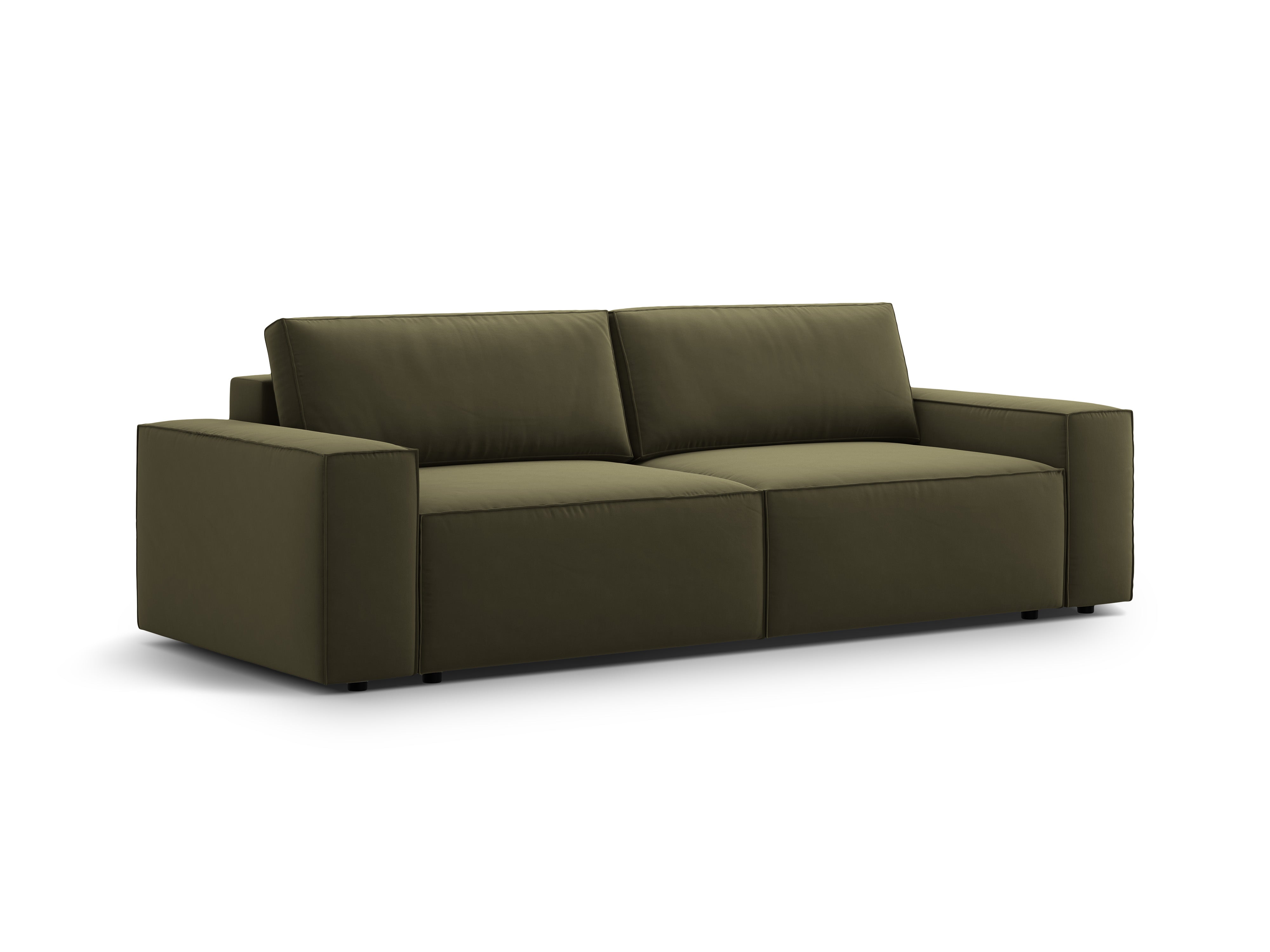 Jodie Schlafsofa 3-Sitzer, Material: Samt