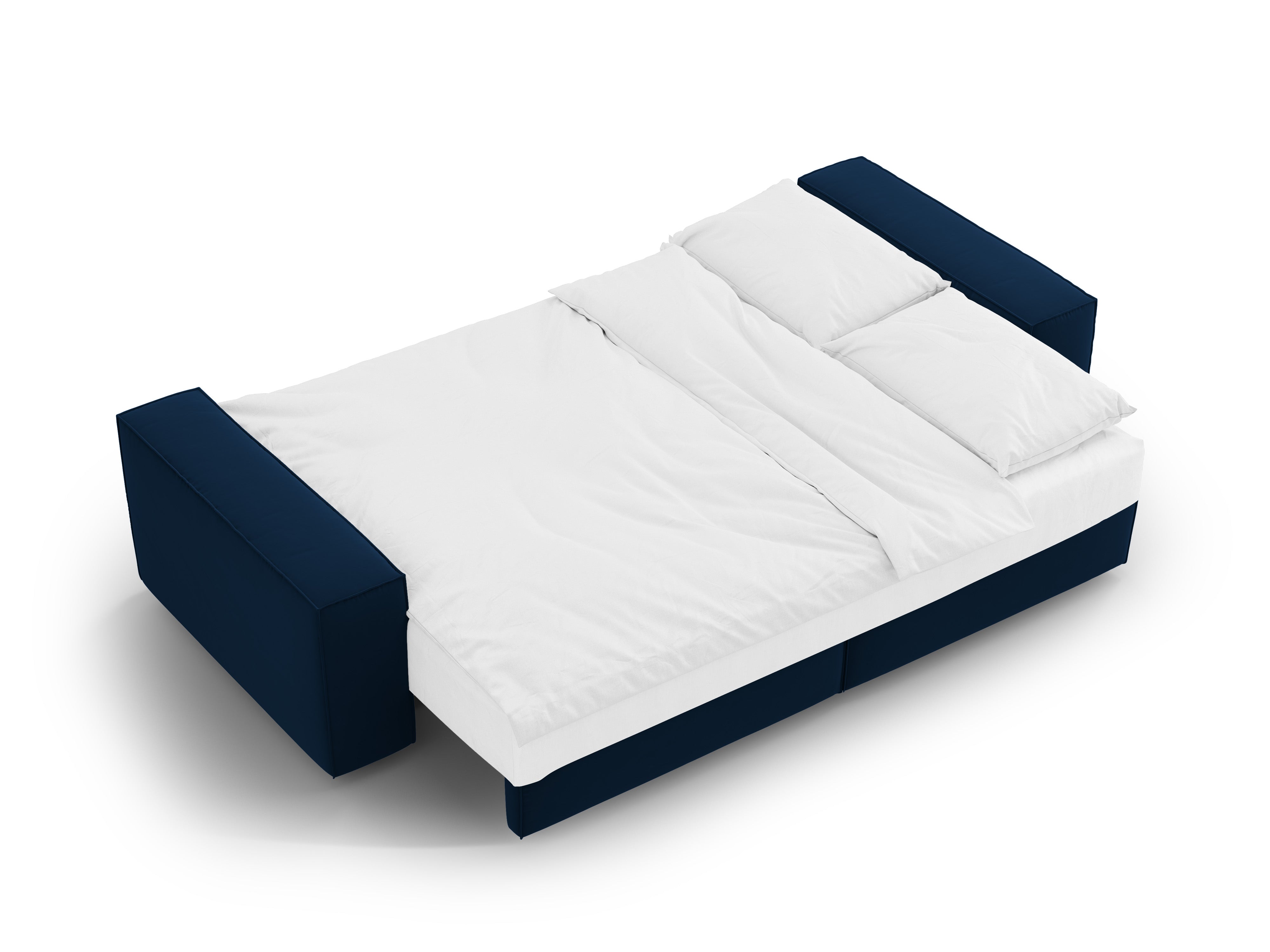 Jodie Schlafsofa 3-Sitzer, Material: Samt