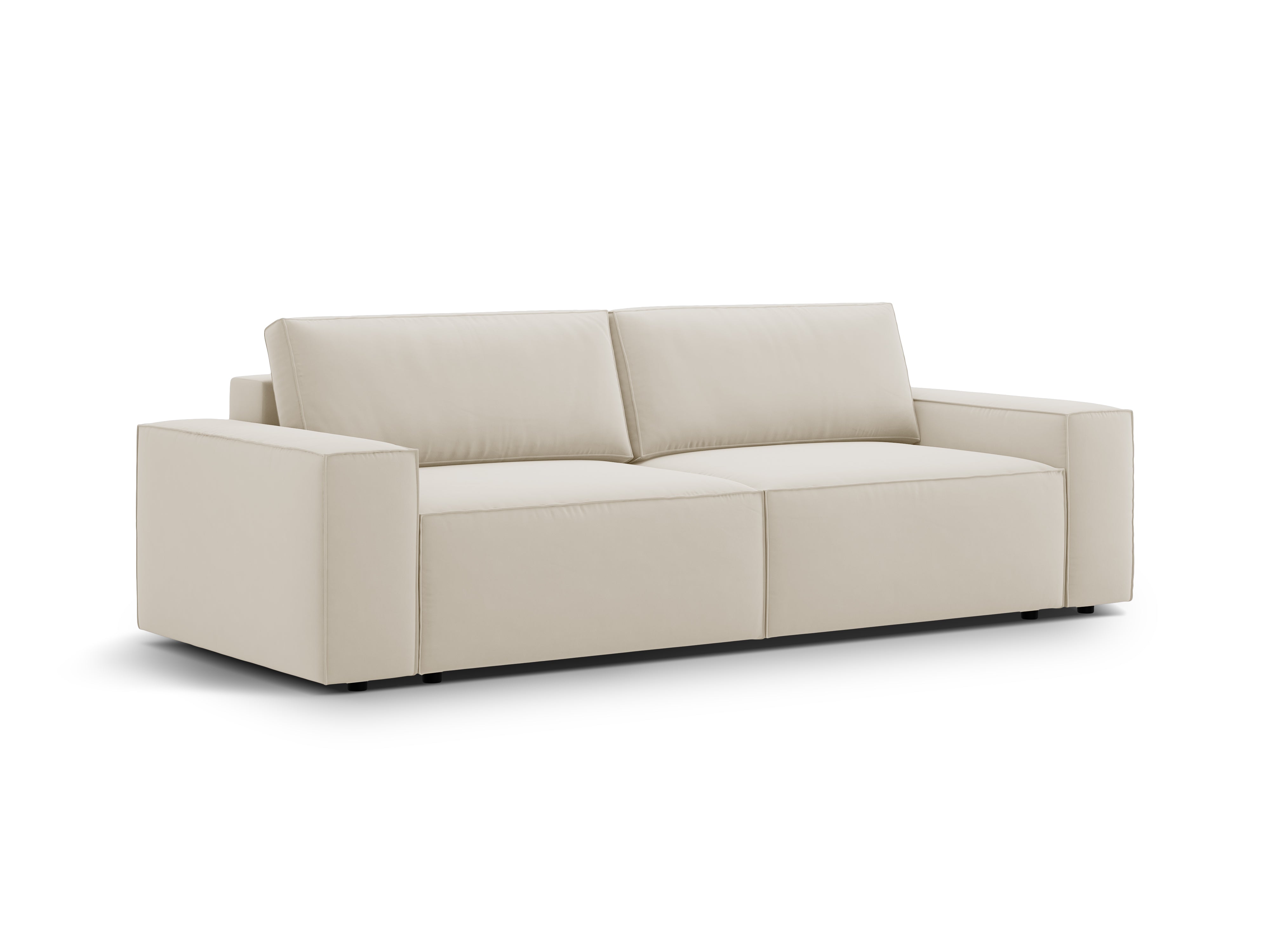 Jodie Schlafsofa 3-Sitzer, Material: Samt