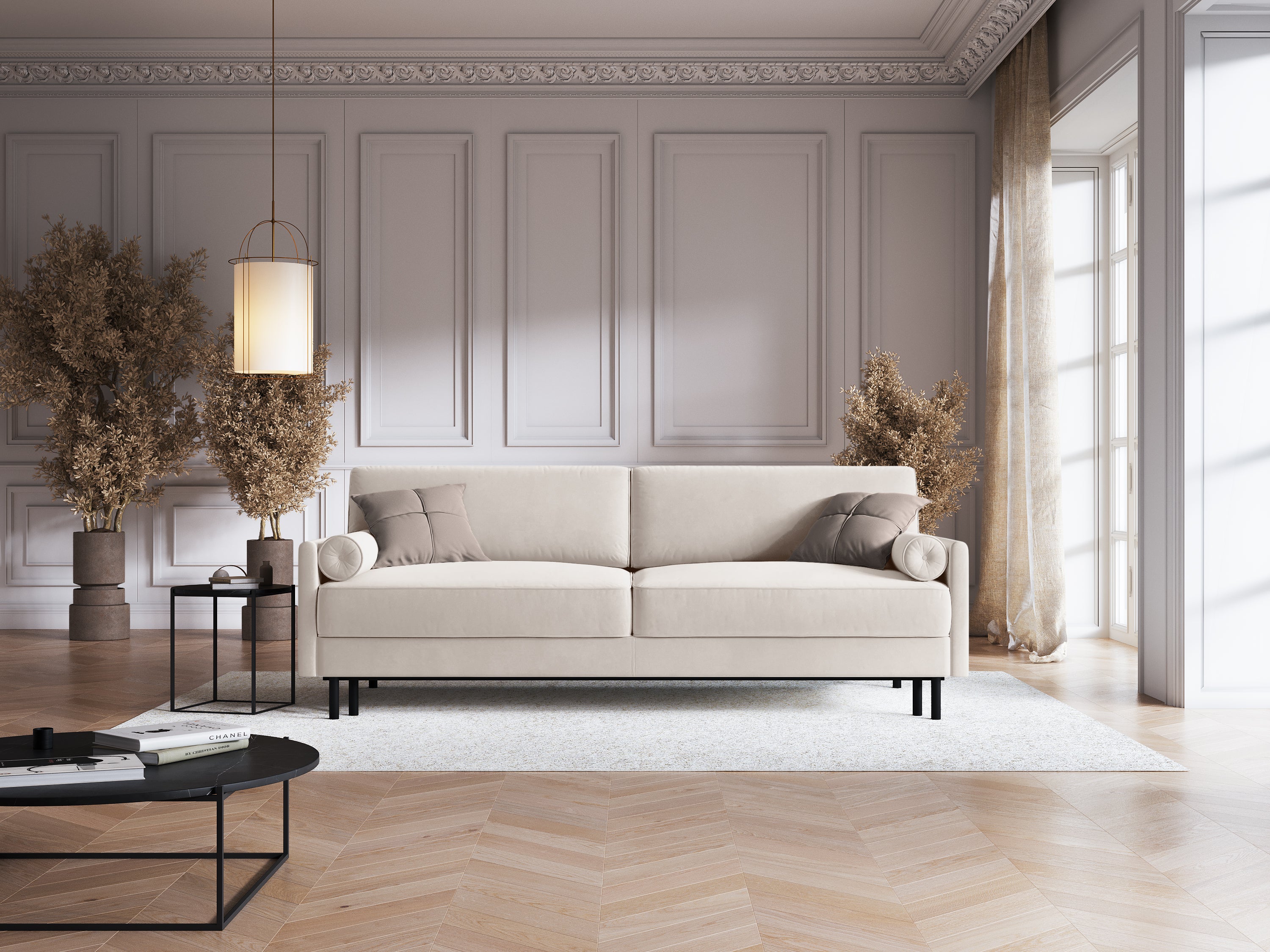 sofa na razvlačenje baršun