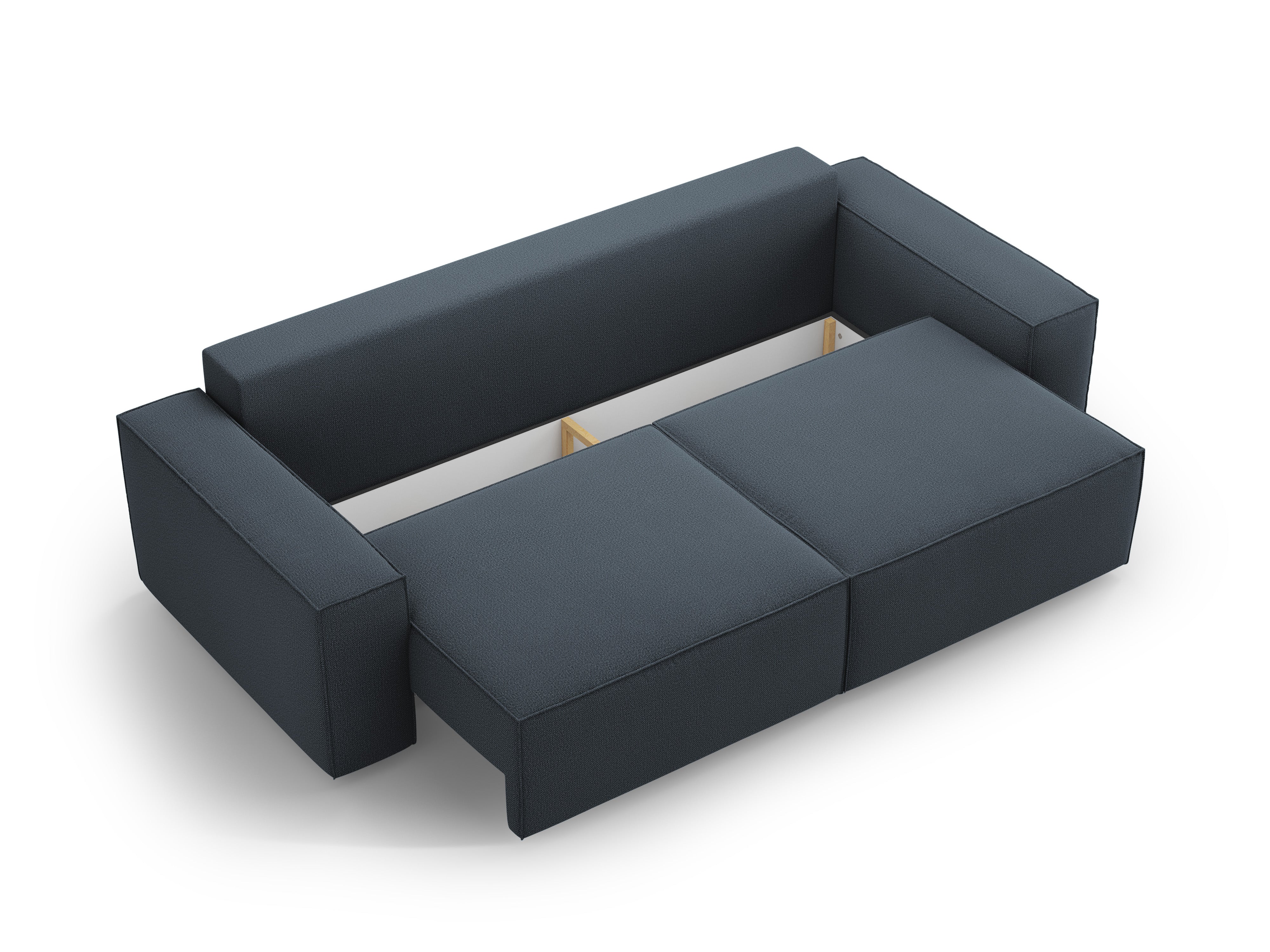 Jodie Schlafsofa 3-Sitzer, Material: Strukturstoff