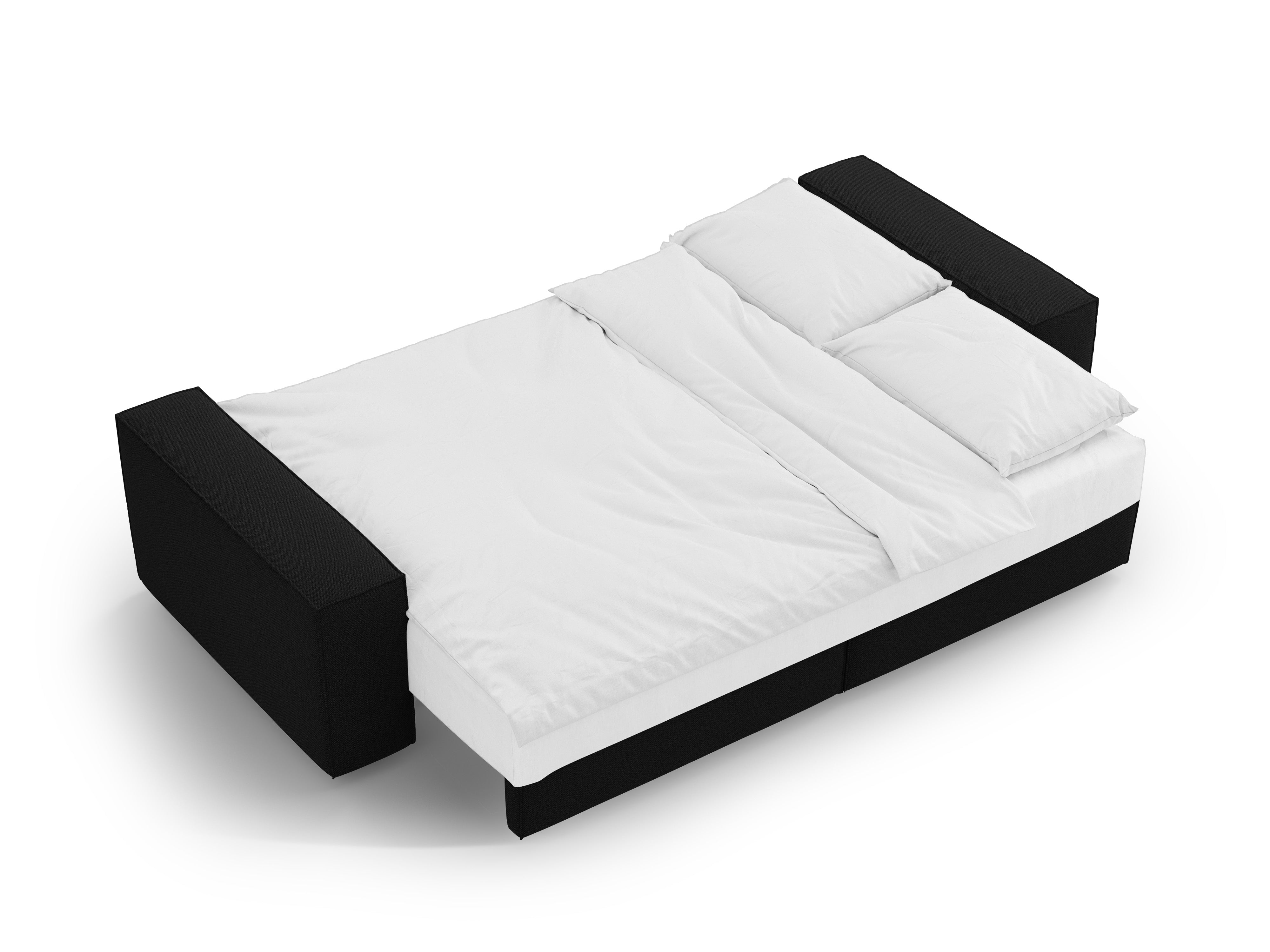 Jodie Schlafsofa 3-Sitzer, Material: Strukturstoff