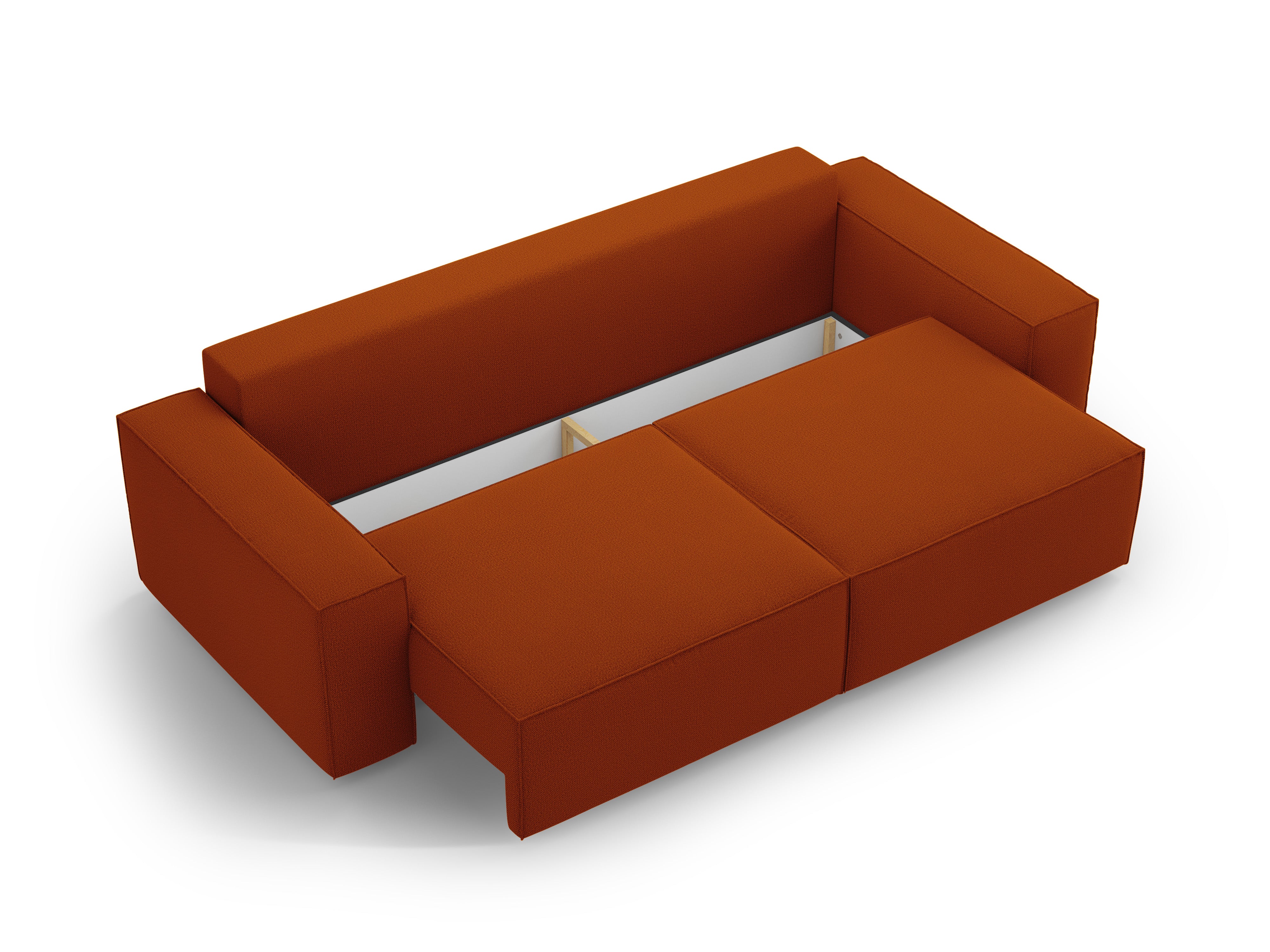Jodie Schlafsofa 3-Sitzer, Material: Strukturstoff