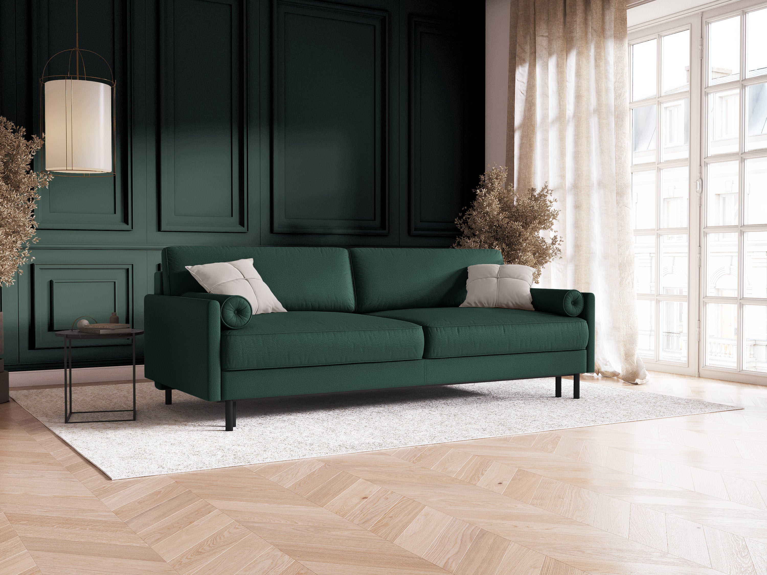 Scott Sofa, 3 Sitze, 212x97cm, Material: Strukturstoff