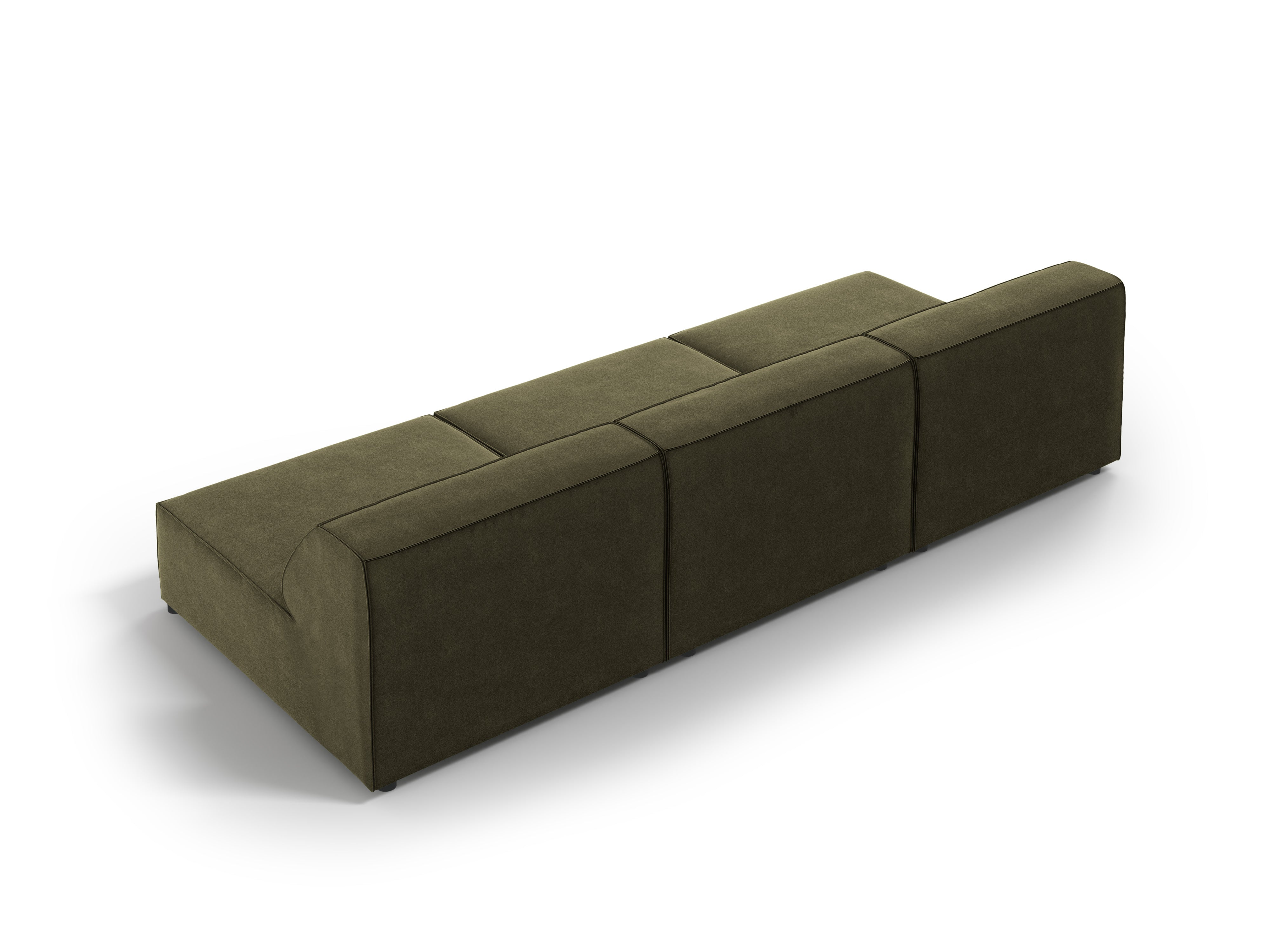 Sofa Jodie 240x102cm, Material: Samt