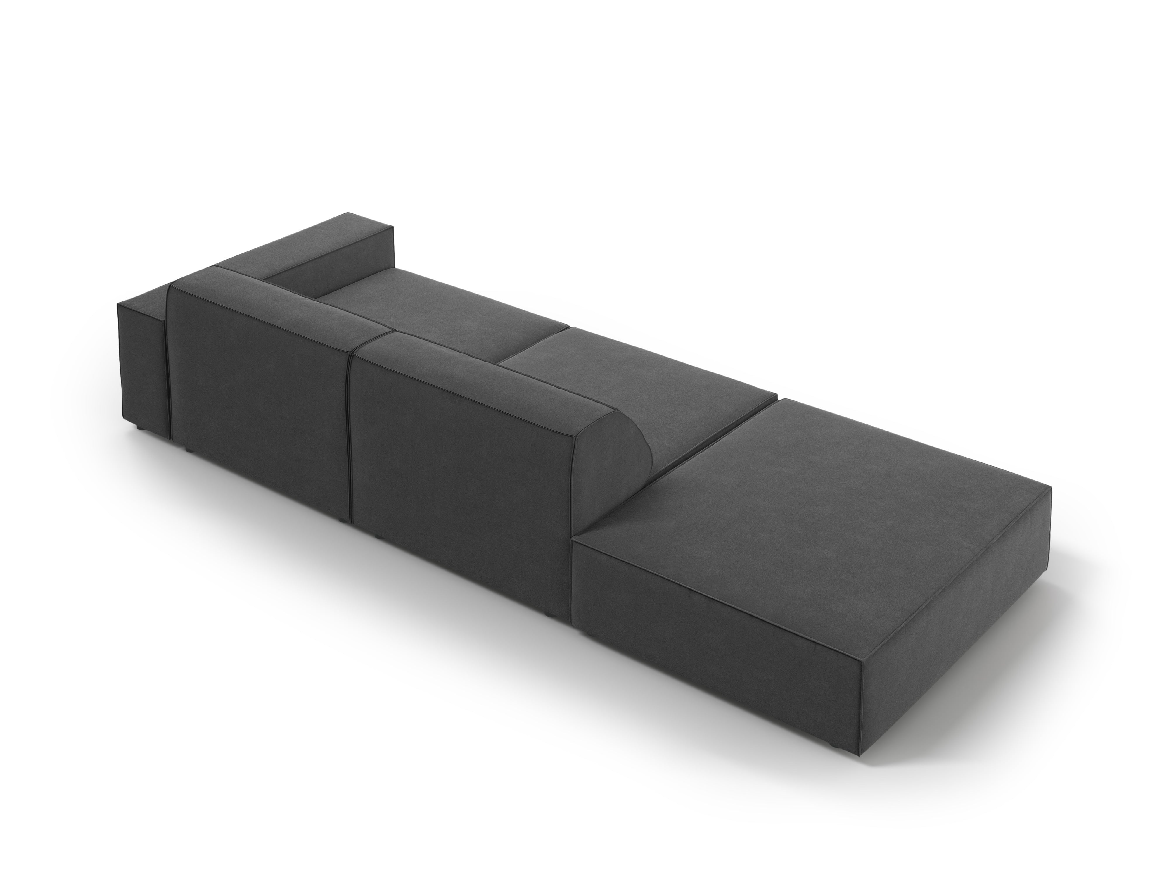 Sofa Jodie 262x102cm, Material: Samt