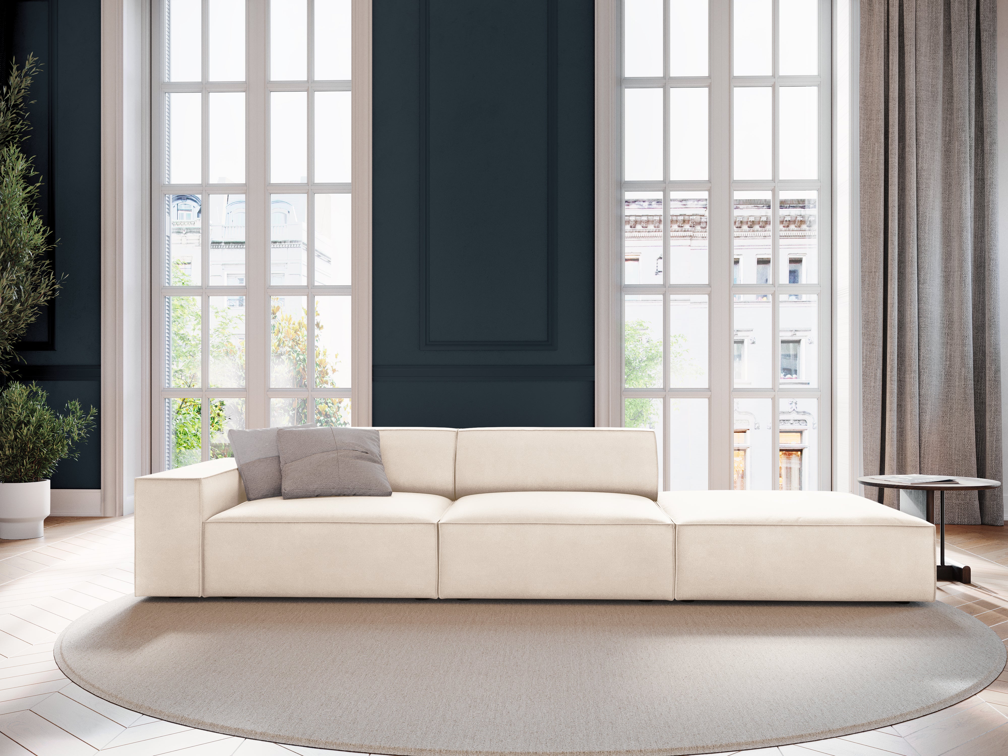 Sofa Jodie 262x102cm, Material: Samt