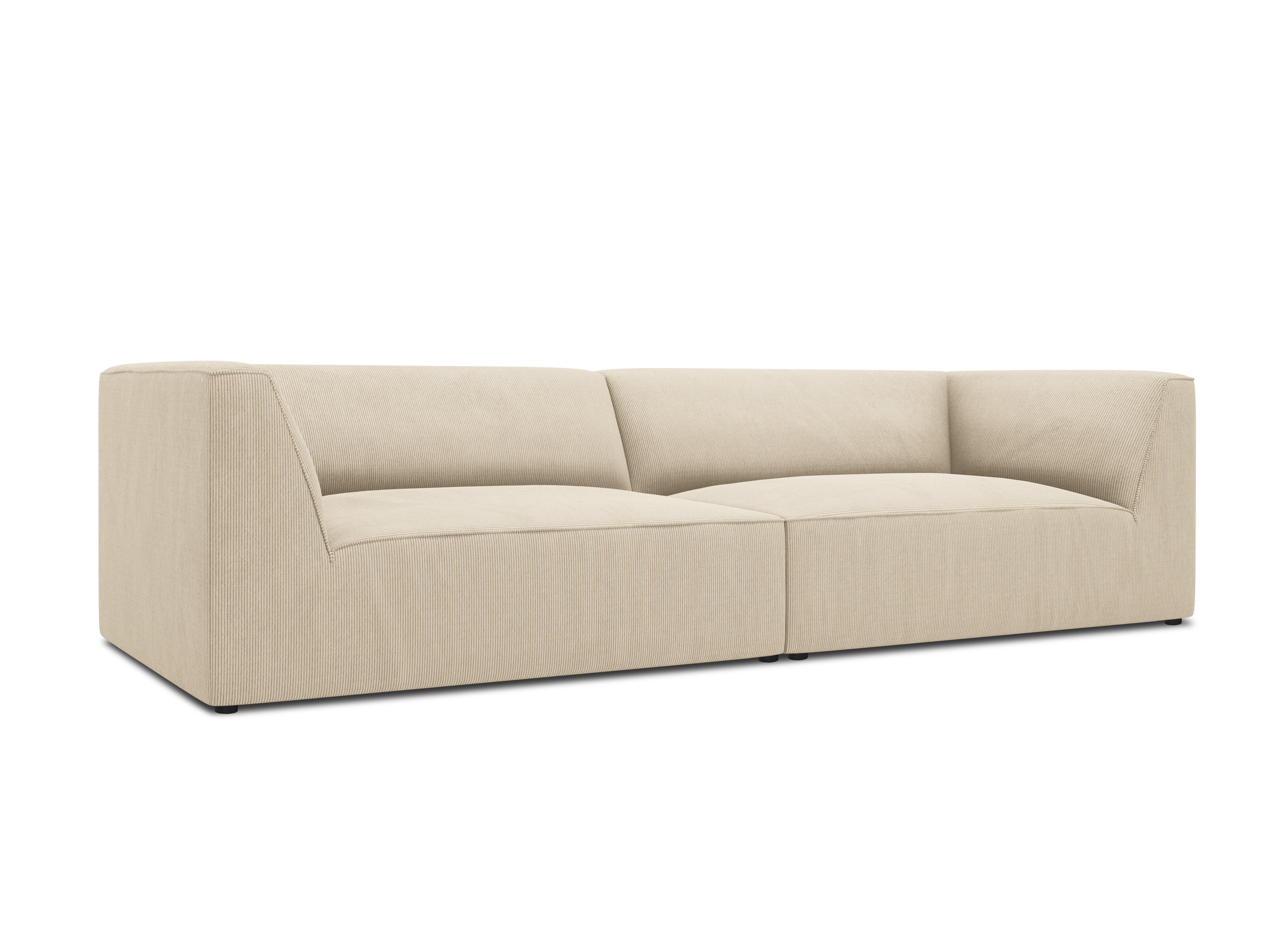 Sofa Ruby, 4 Sitze, 302x93cm, Material: Cord