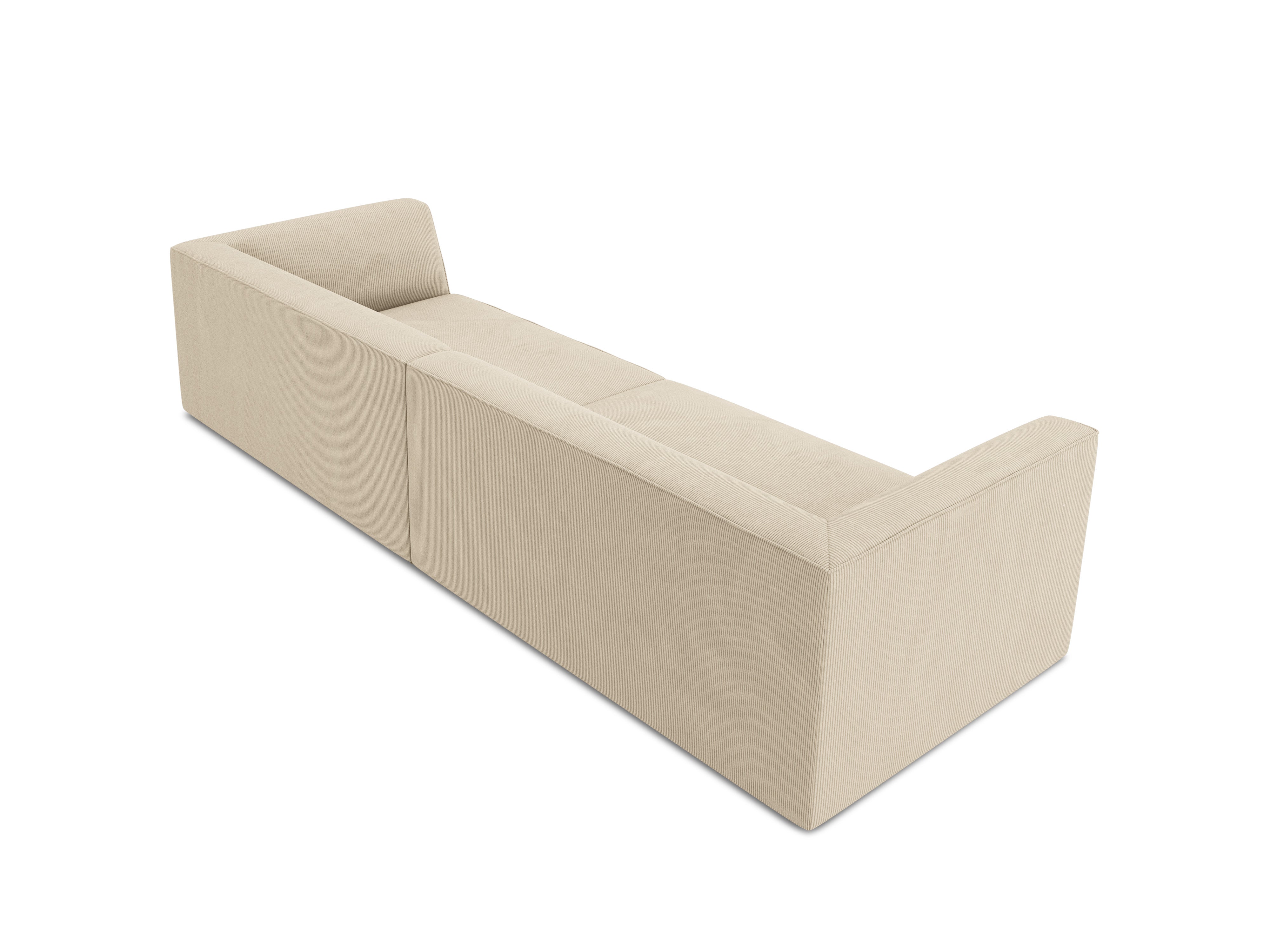 Sofa Ruby, 4 Sitze, 302x93cm, Material: Cord