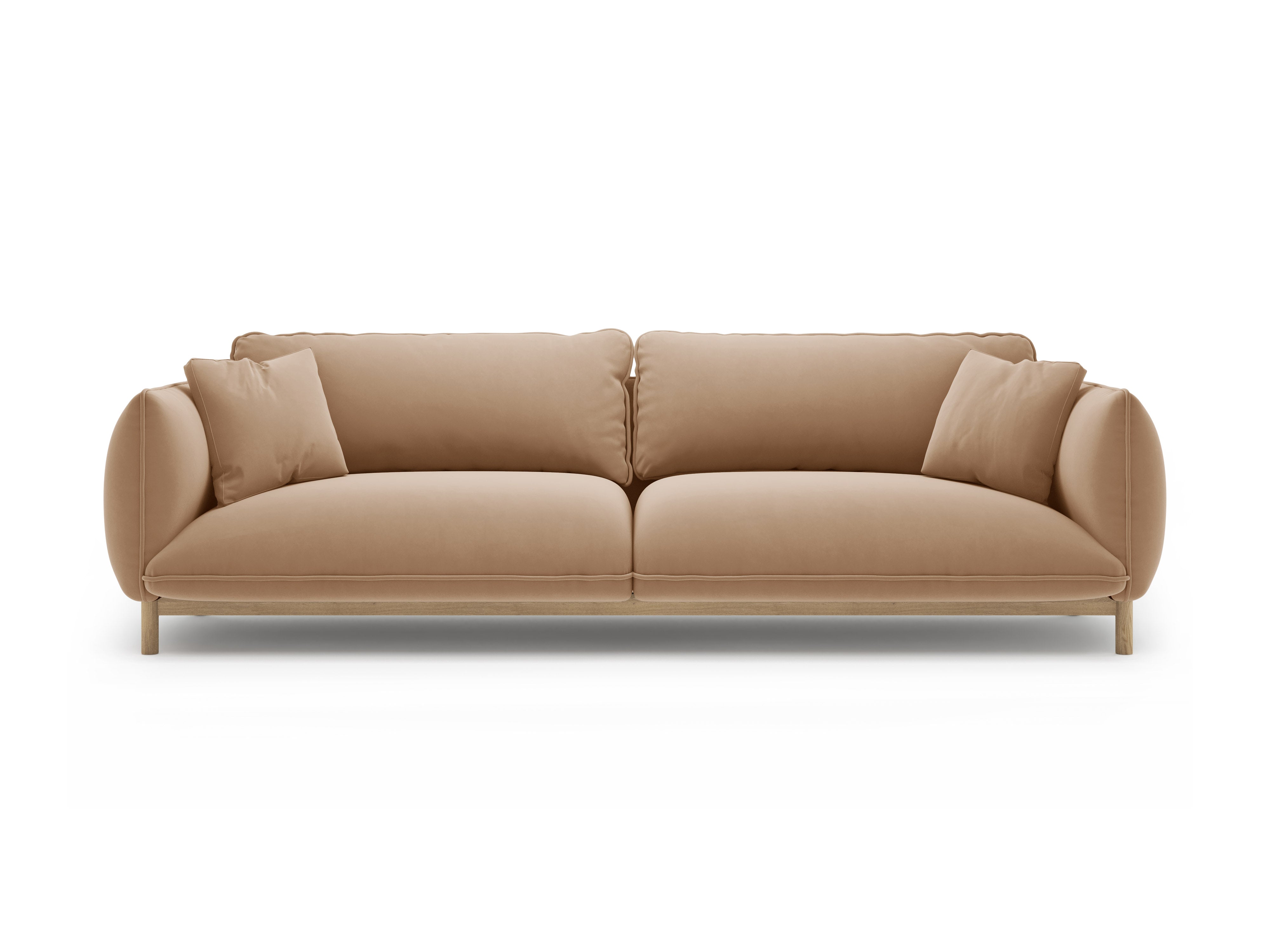 Sofa Ada, 4 Sitze, 248x101cm, Material: Samt 