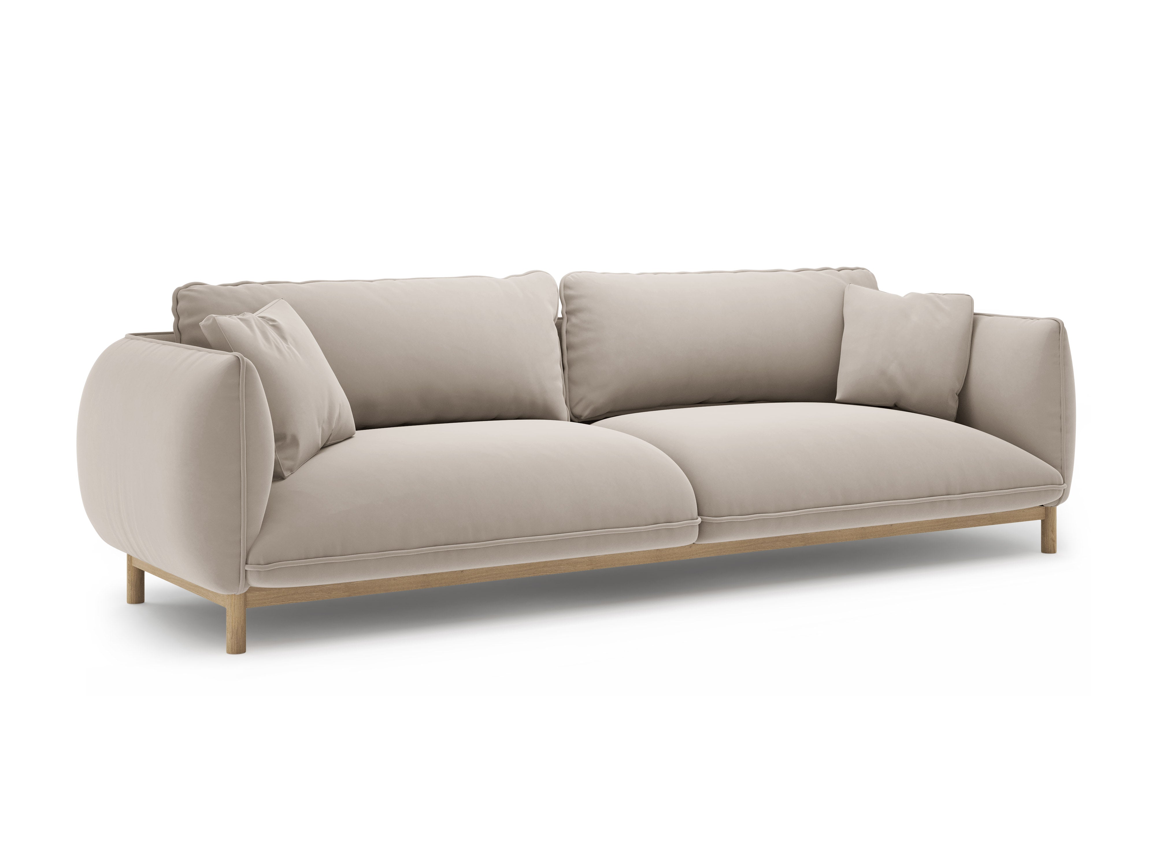 Sofa Ada, 4 Sitze, 248x101cm, Material: Samt 