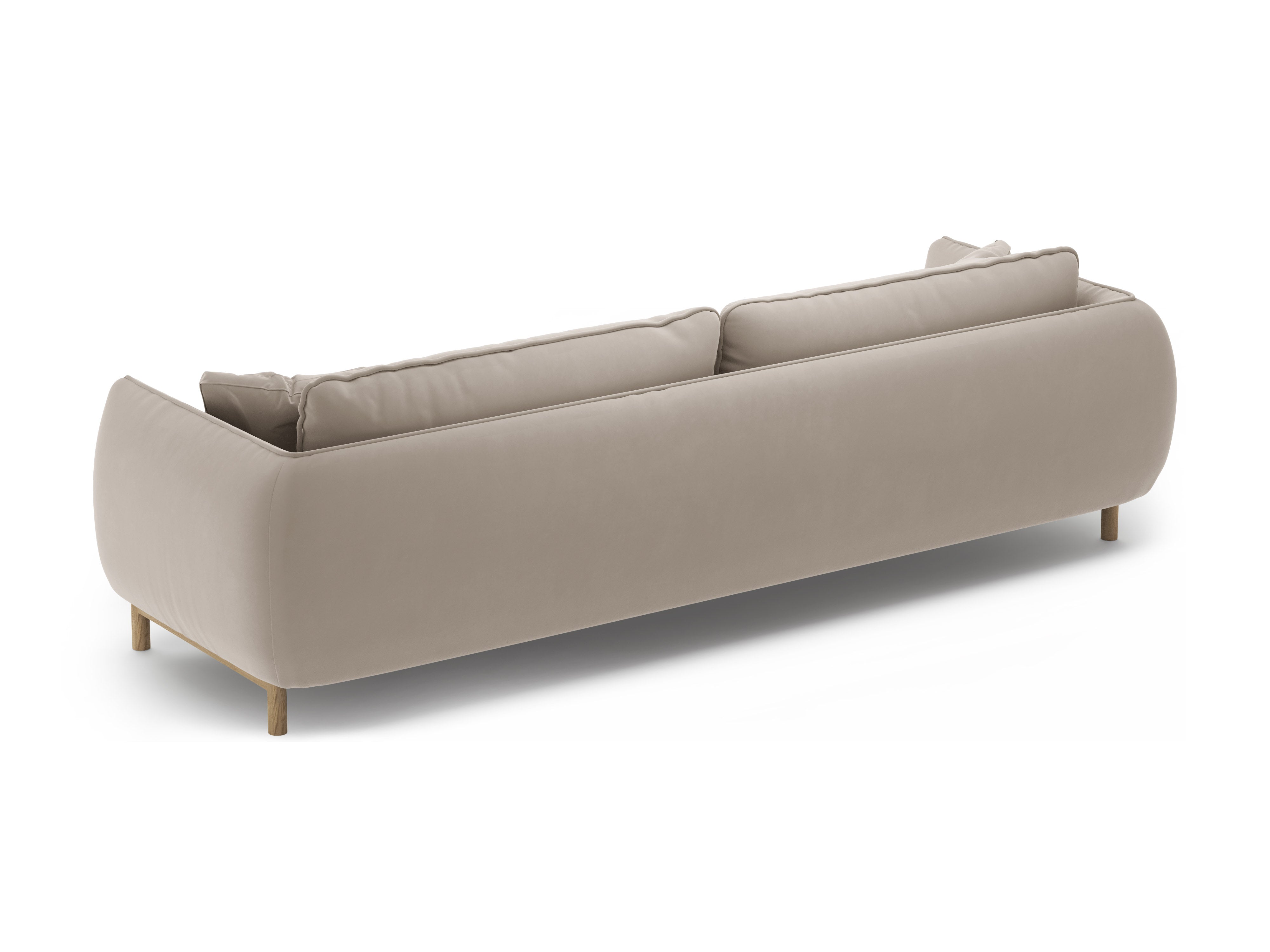 Sofa Ada, 4 Sitze, 248x101cm, Material: Samt 