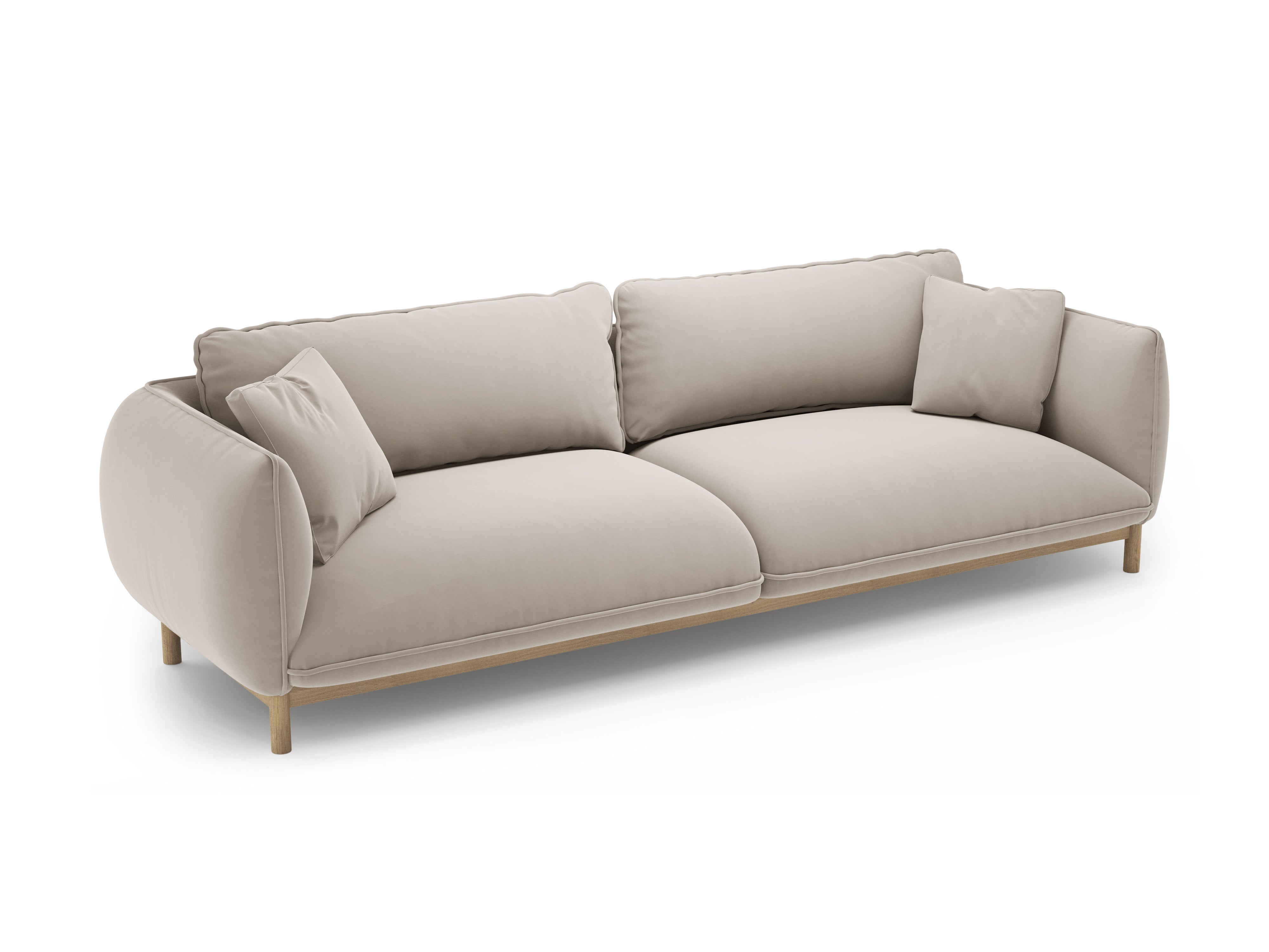Sofa Ada, 4 Sitze, 248x101cm, Material: Samt 